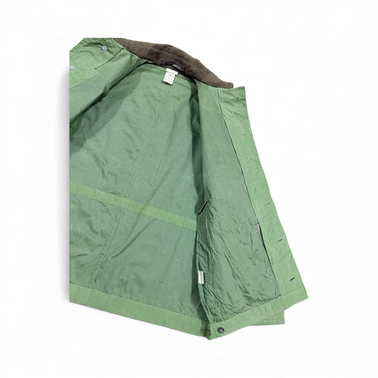 Dries Van Noten Dries Van Noten PU Waterproof Olive Green Field Jacket Size US M / EU 48-50 / 2 - 5 Thumbnail