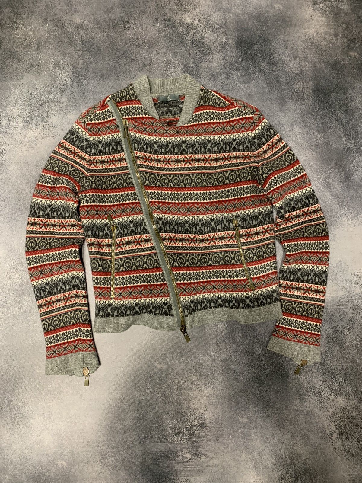 Alexander McQueen × Designer × MCQ Alexander McQueen Wool Sweater y2k Size M / US 6-8 / IT 42-44 - 1 Thumbnail