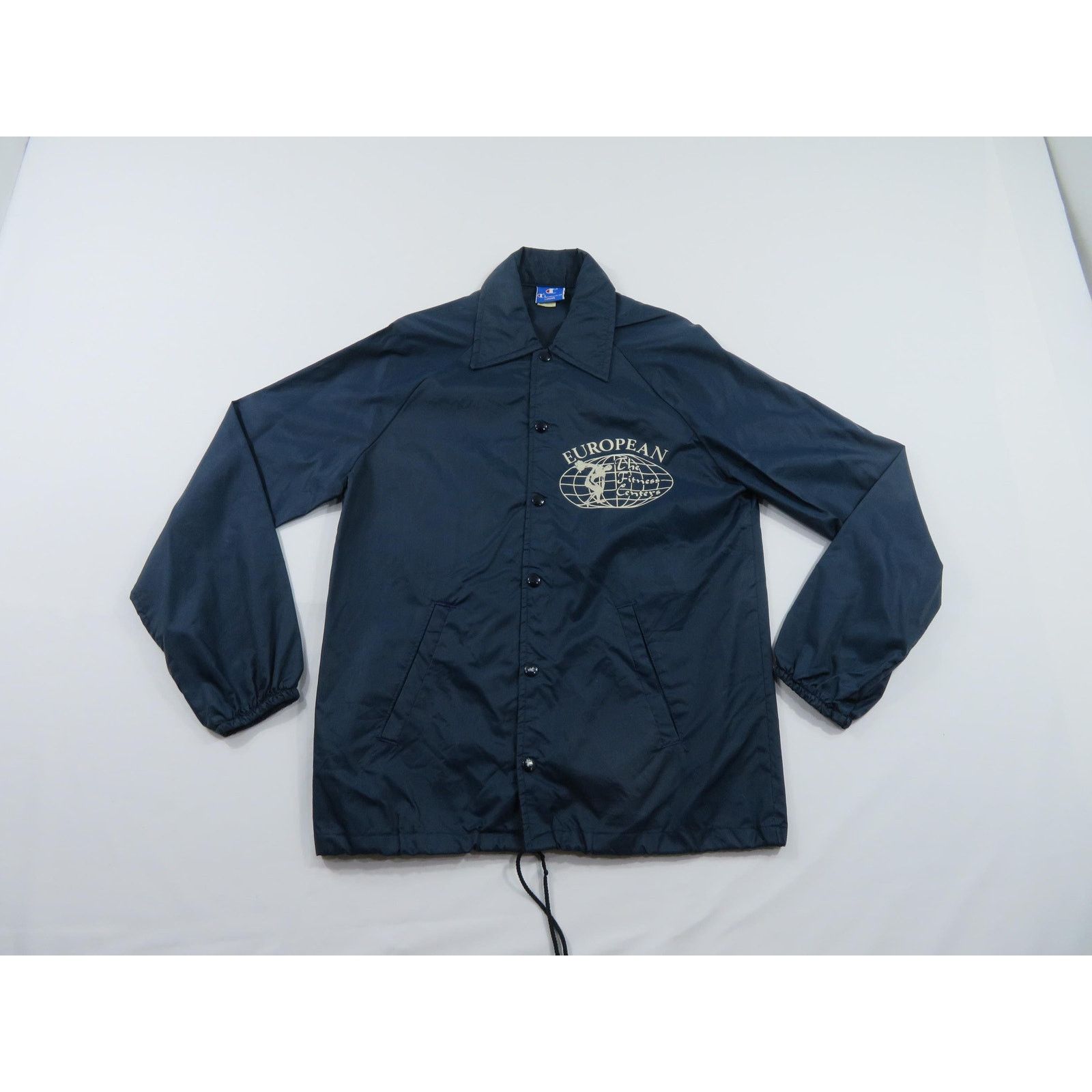 Champion Champion Coach European The Fitness Centers Blue Jacket S Size US S / EU 44-46 / 1 - 1 Thumbnail