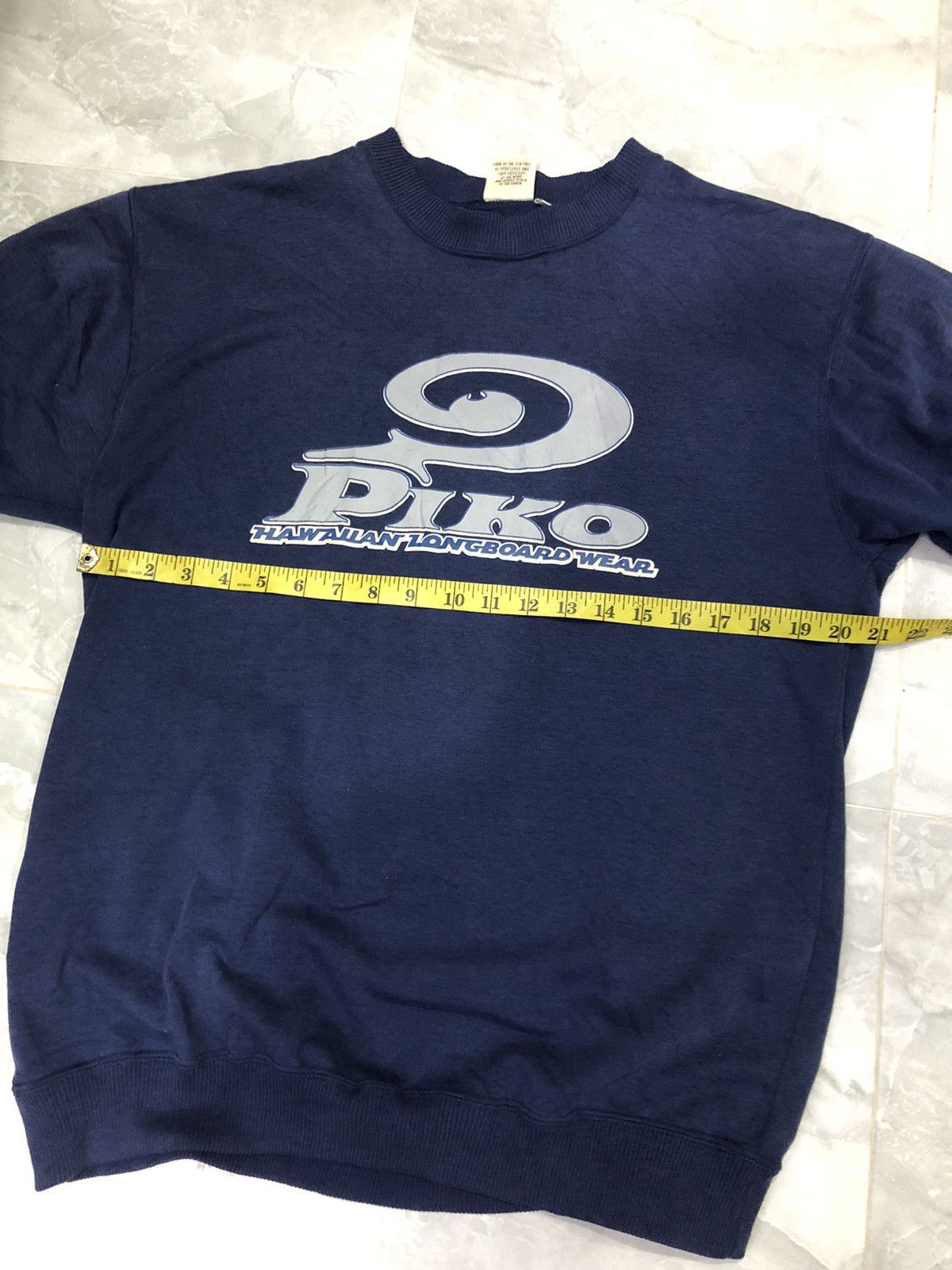Vintage Y2K Piko Hawaiian Longboard Wear – Rare Surf Crewneck Size US L / EU 52-54 / 3 - 12 Thumbnail