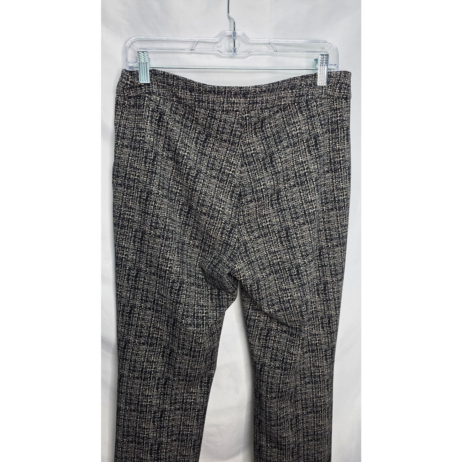 Other Hope & Harlow Elastic Waist Black Tweed looking Dress Pants Size 33" - 10 Thumbnail