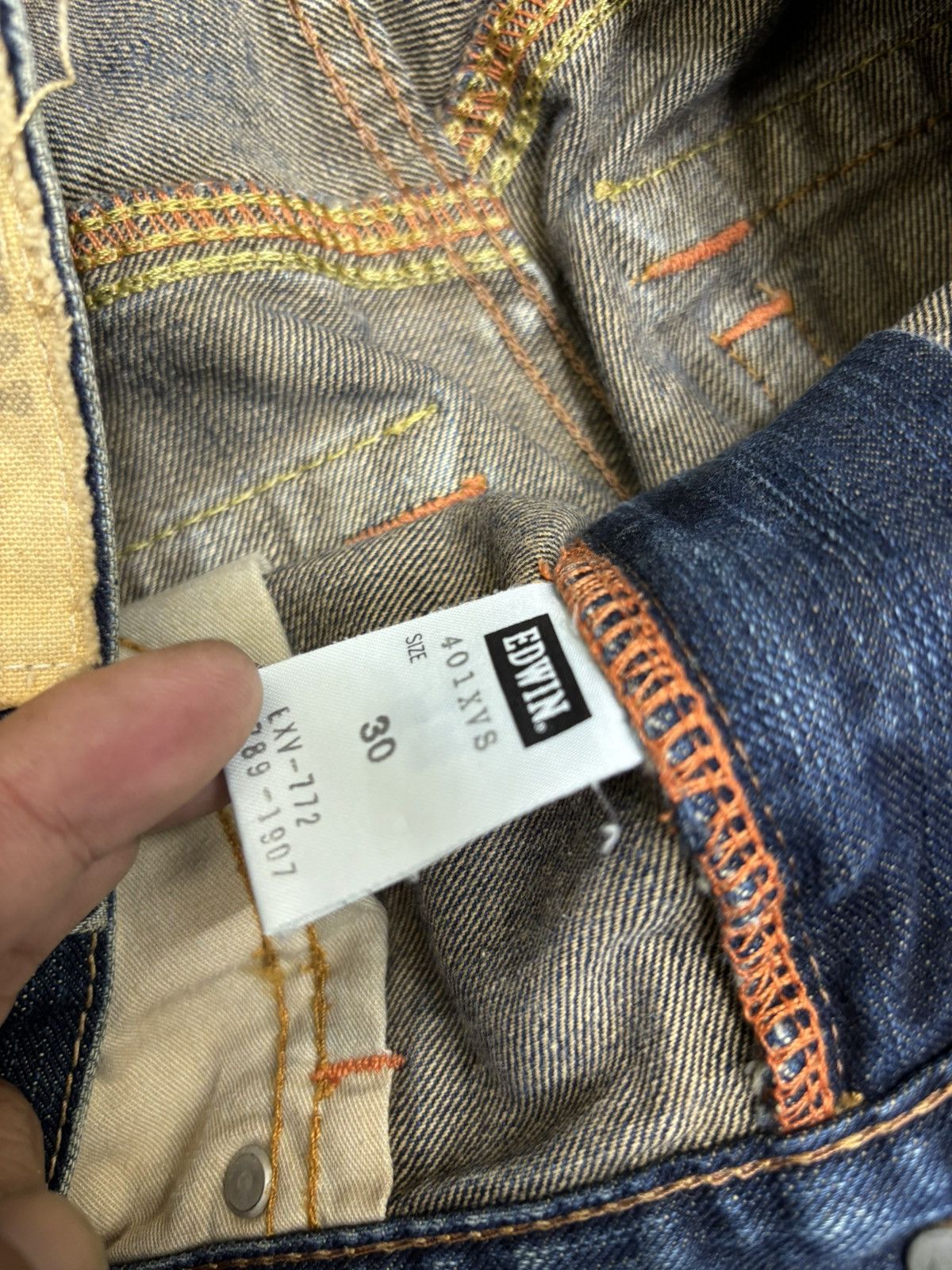 Edwin 💥Flare💥Edwin XVS Style Flare Denim F599 Size US 32 / EU 48 - 11 Thumbnail