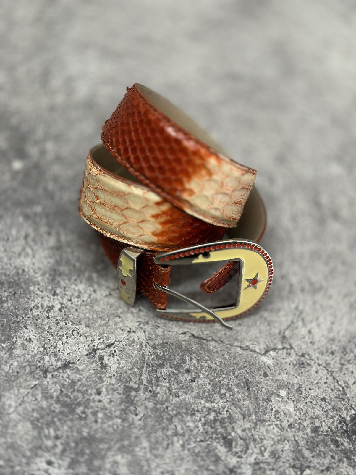 Hysteric Glamour Vintage 90s Japan Leather Black Belt Hysteric Glamour Style Size ONE SIZE - 4 Thumbnail