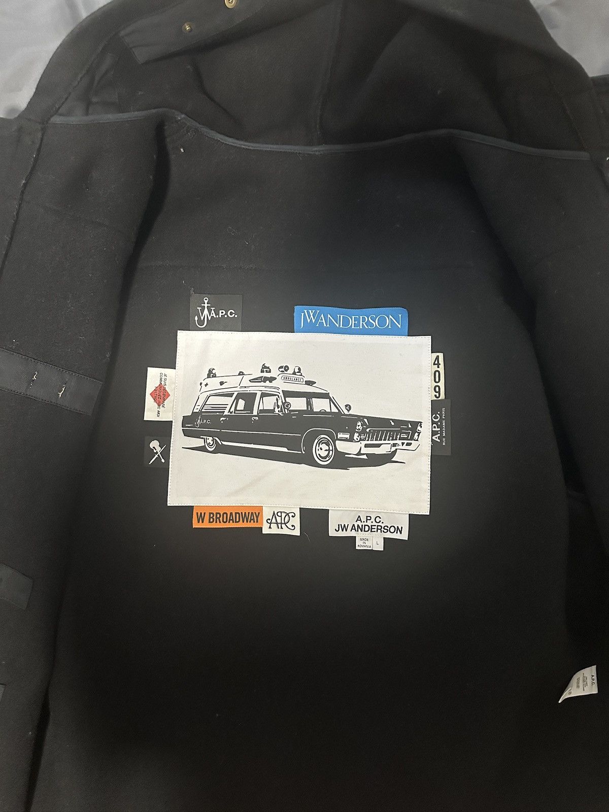 A.P.C. × JW Anderson A.P.C x JW.Anderson Duffle Coat Size US L / EU 52-54 / 3 - 3 Thumbnail