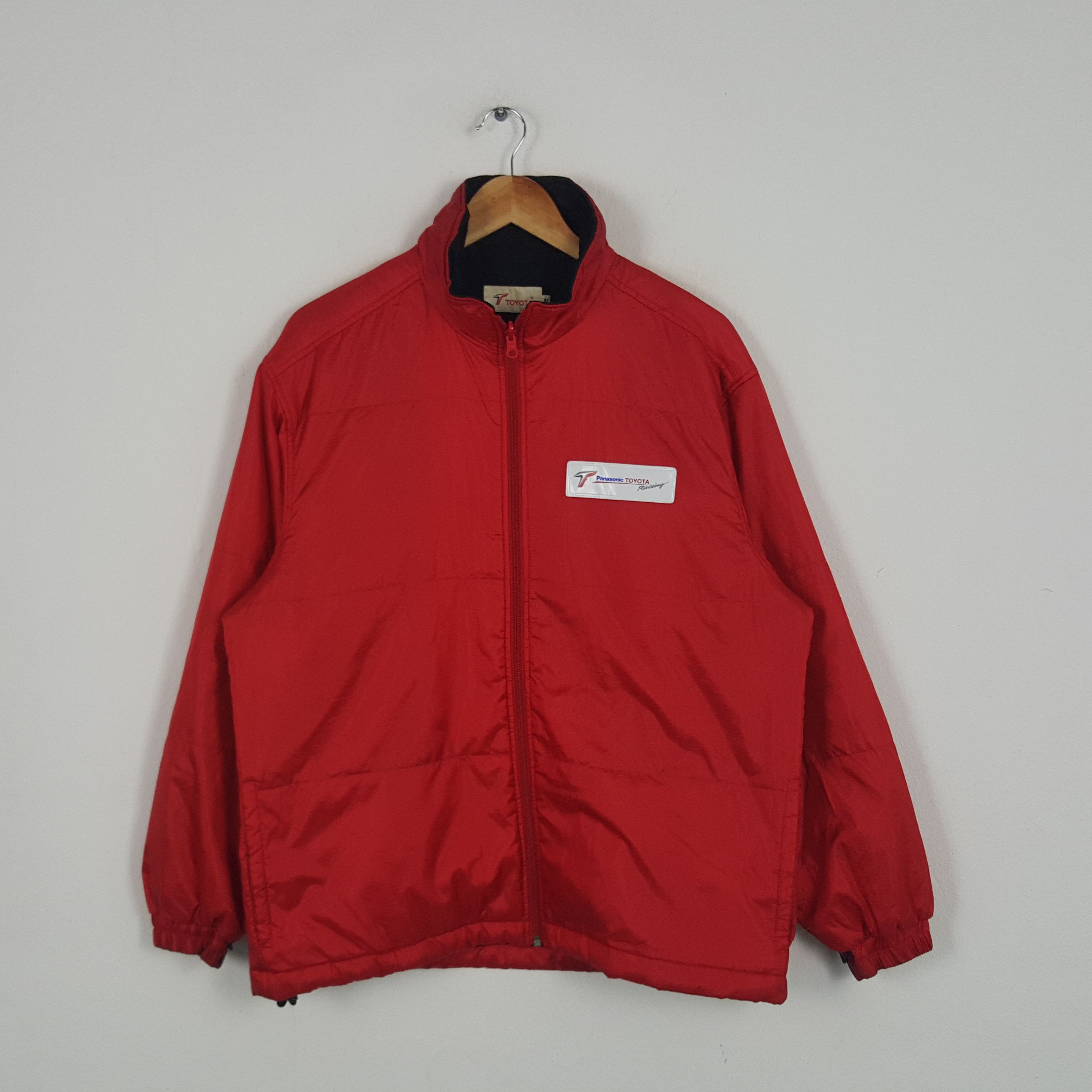 Japanese Brand × Vintage Vintage Panasonic Toyota Team Racing Motorsports Jacket Size US L / EU 52-54 / 3 - 3 Thumbnail
