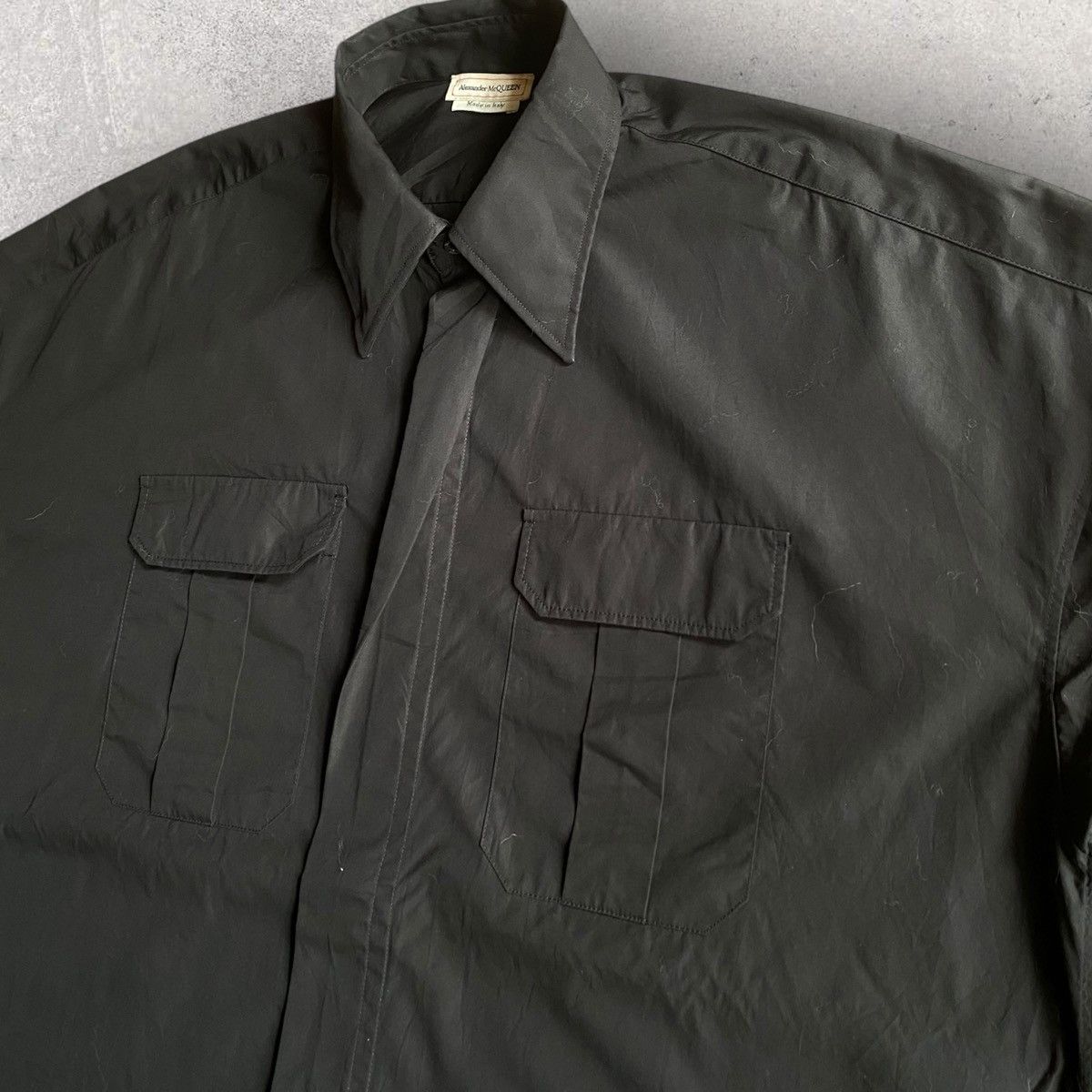 Alexander McQueen Alexander McQueen Tactical Oversized Shirt Size US M / EU 48-50 / 2 - 2 Thumbnail