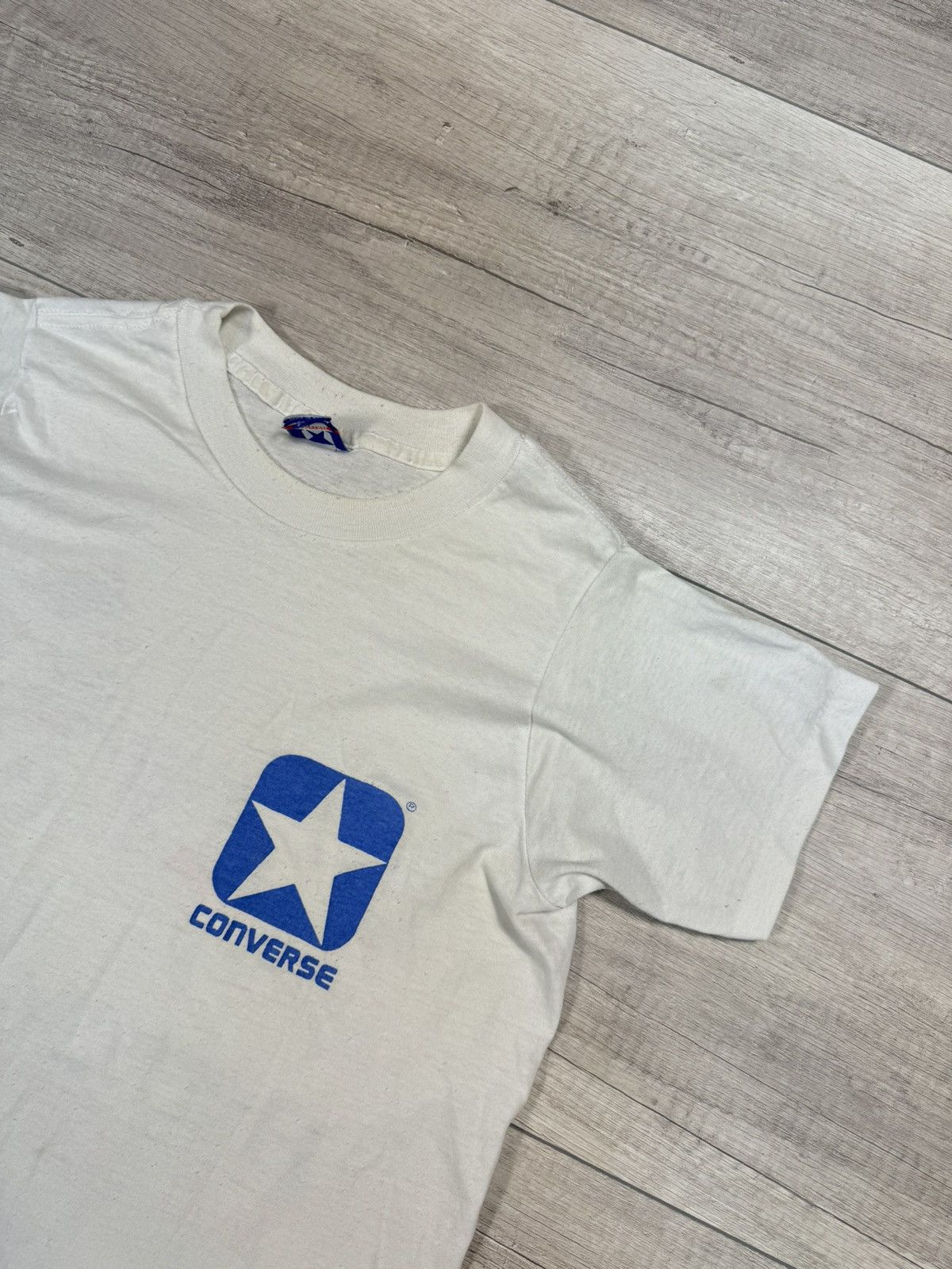 Converse Vintage Converse Energy Wave Made In USA Vintage T-shirts Size US S / EU 44-46 / 1 - 3 Thumbnail