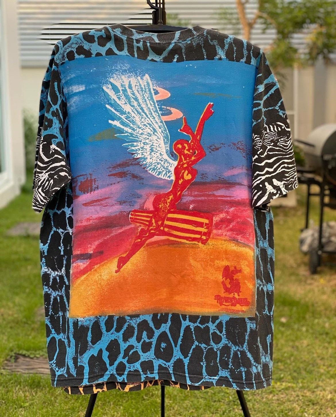 Band Tees × Vintage Rare 1995 Santana AOP Size US XL / EU 56 / 4 - 2 Thumbnail