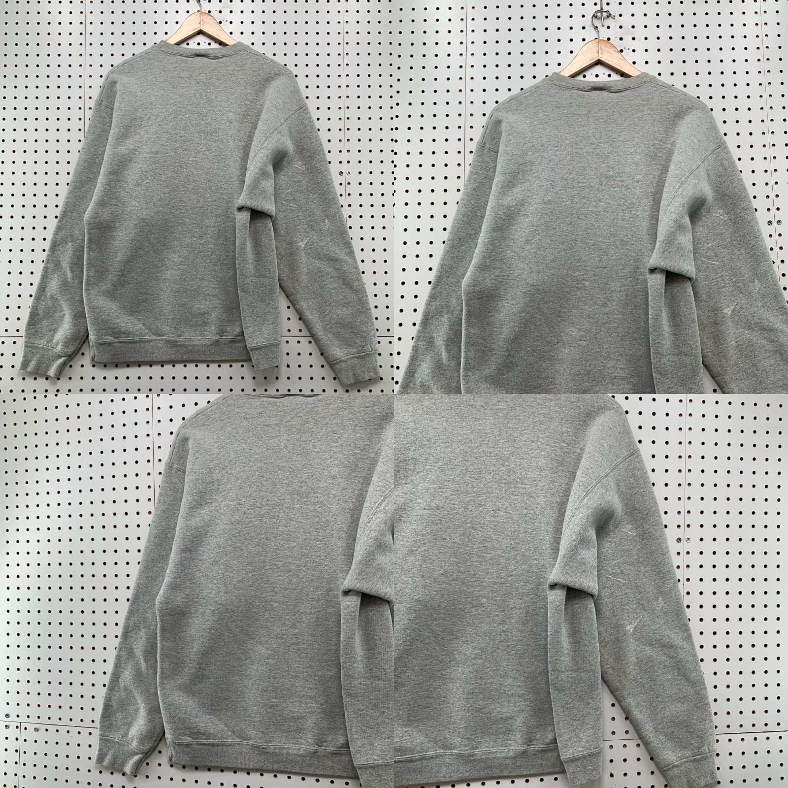 Planet Hollywood VINTAGE Planet Hollywood Las Vegas Crewneck Sweatshirt Mens Large 90s Gray Fleece Size US L / EU 52-54 / 3 - 9 Thumbnail