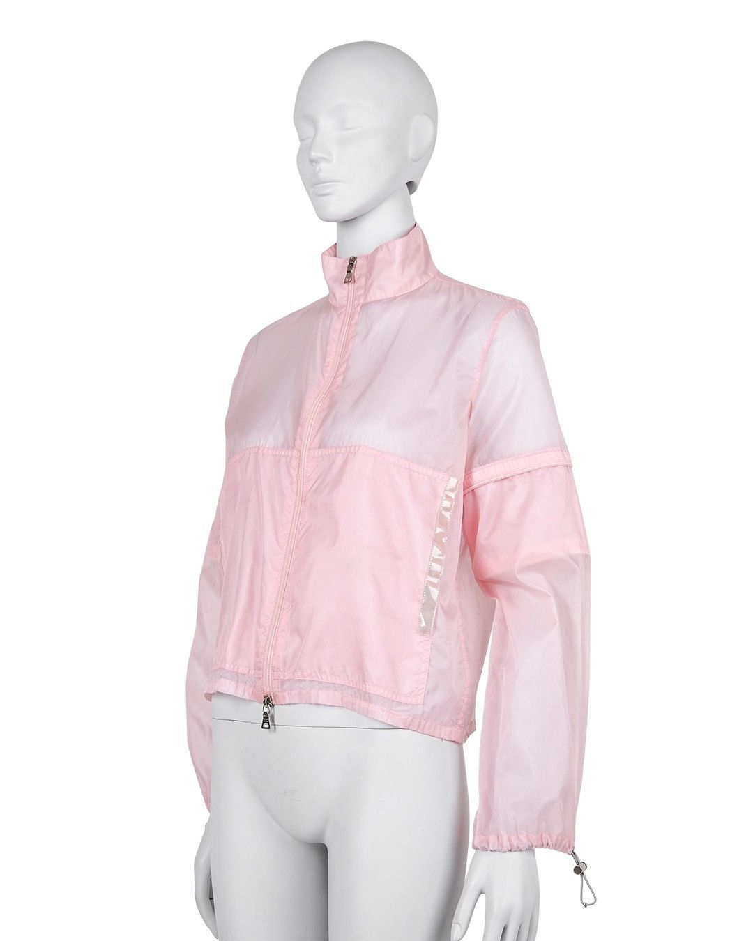 Prada Prada S/S1999 Pink Windbreaker Size M / US 6-8 / IT 42-44 - 4 Thumbnail