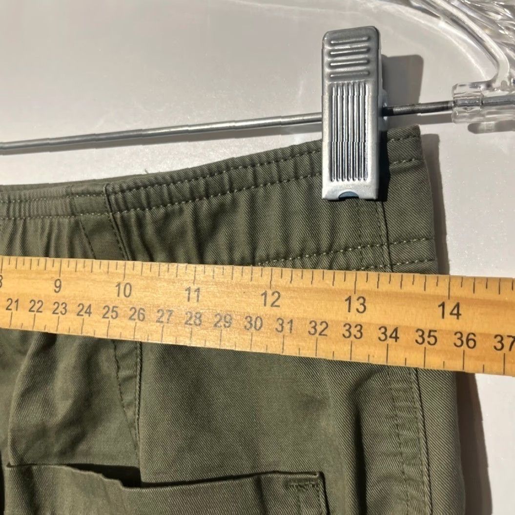 Abercrombie & Fitch Abercrombie & Fitch Curve Love Olive Green Straight Cargo Pants Women 25 Regular Green 25 Womens Cargo Pants Size 42" / US 20 - 5 Thumbnail
