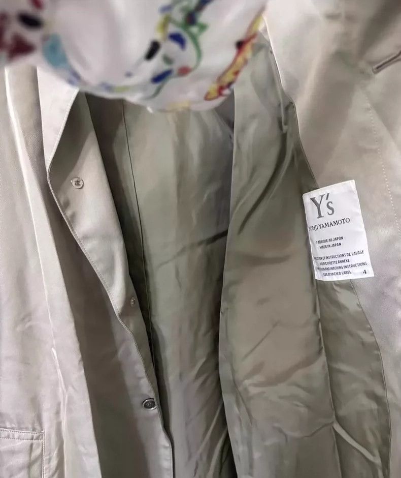 Yohji Yamamoto Yohji Yamamoto Y's by Yohji Yamamoto Trench Coat-2506 Size US M / EU 48-50 / 2 - 2 Thumbnail