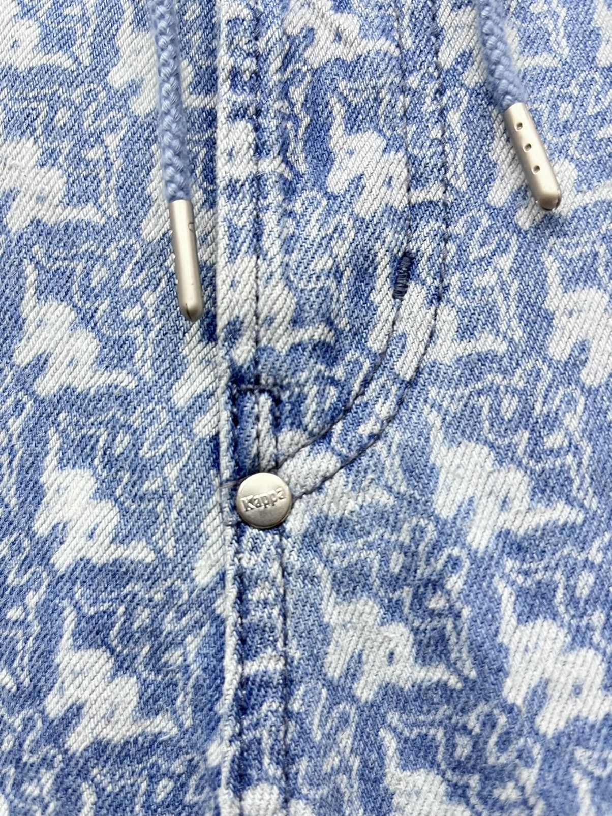 Kappa FYE🔥KAPPA x GU JPN Monogram All Over Print Baggy Hip Hop Size US 34 / EU 50 - 8 Thumbnail