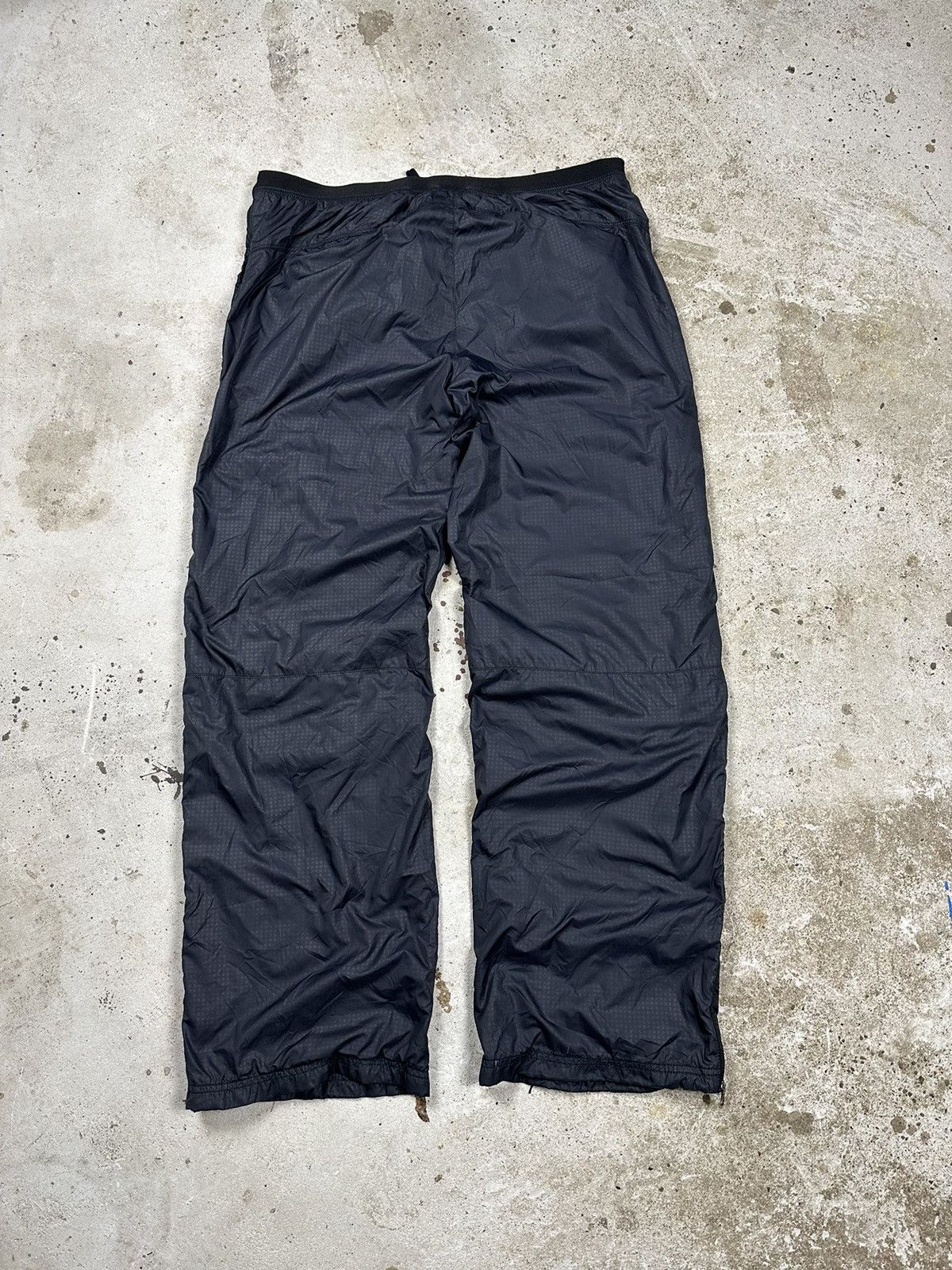 Nike ‼️ Vintage y2k Nike Carbon Track Pants Swoosh Full Zip Baggy Size US 32 / EU 48 - 2 Thumbnail