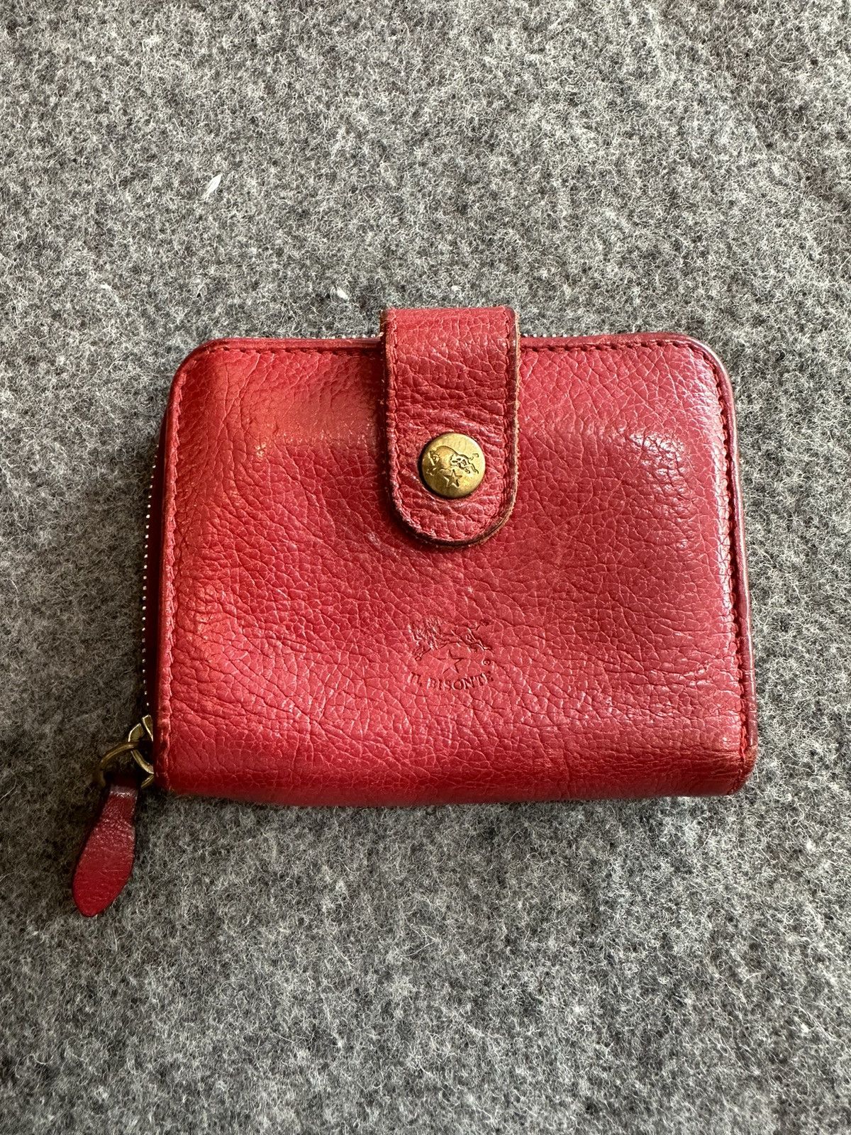 Il Bisonte Il Bisonte red leather wallet Size ONE SIZE - 1 Thumbnail