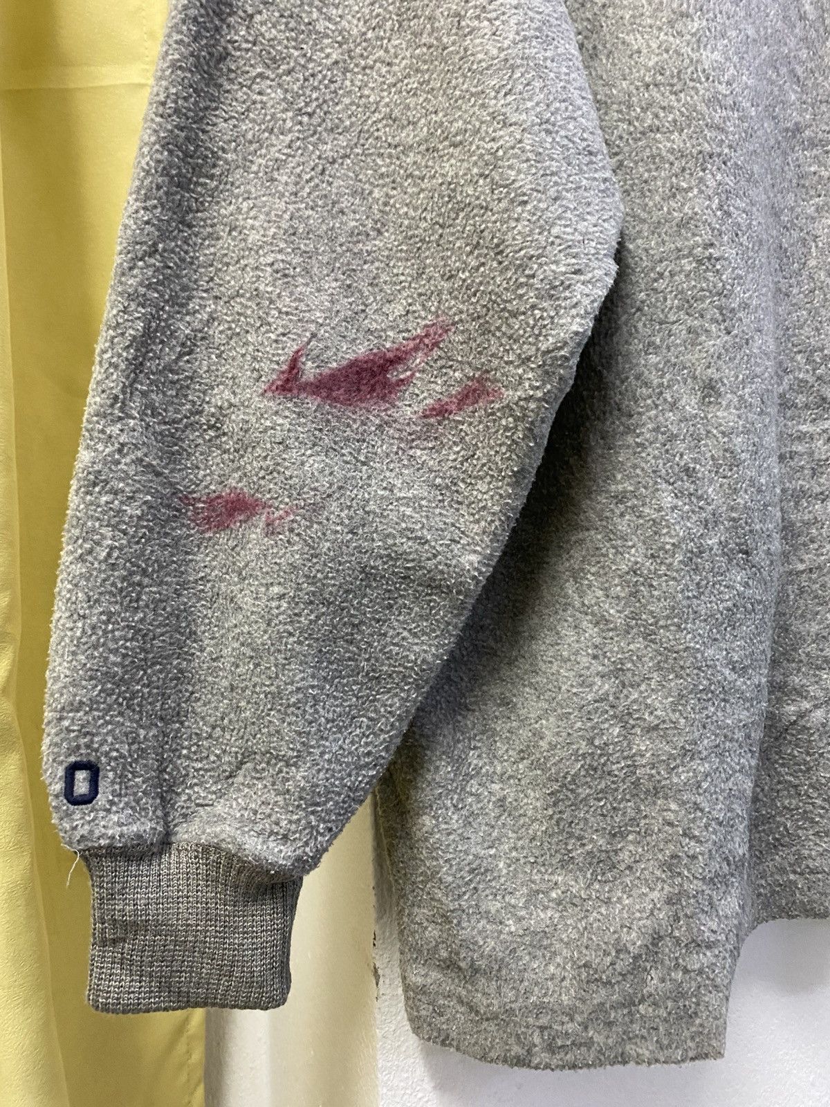 Polo Ralph Lauren × Ralph Lauren × Vintage Vintage Polo Sport Ralph Lauren Collared Fleece Sweatshirt Size US M / EU 48-50 / 2 - 11 Thumbnail