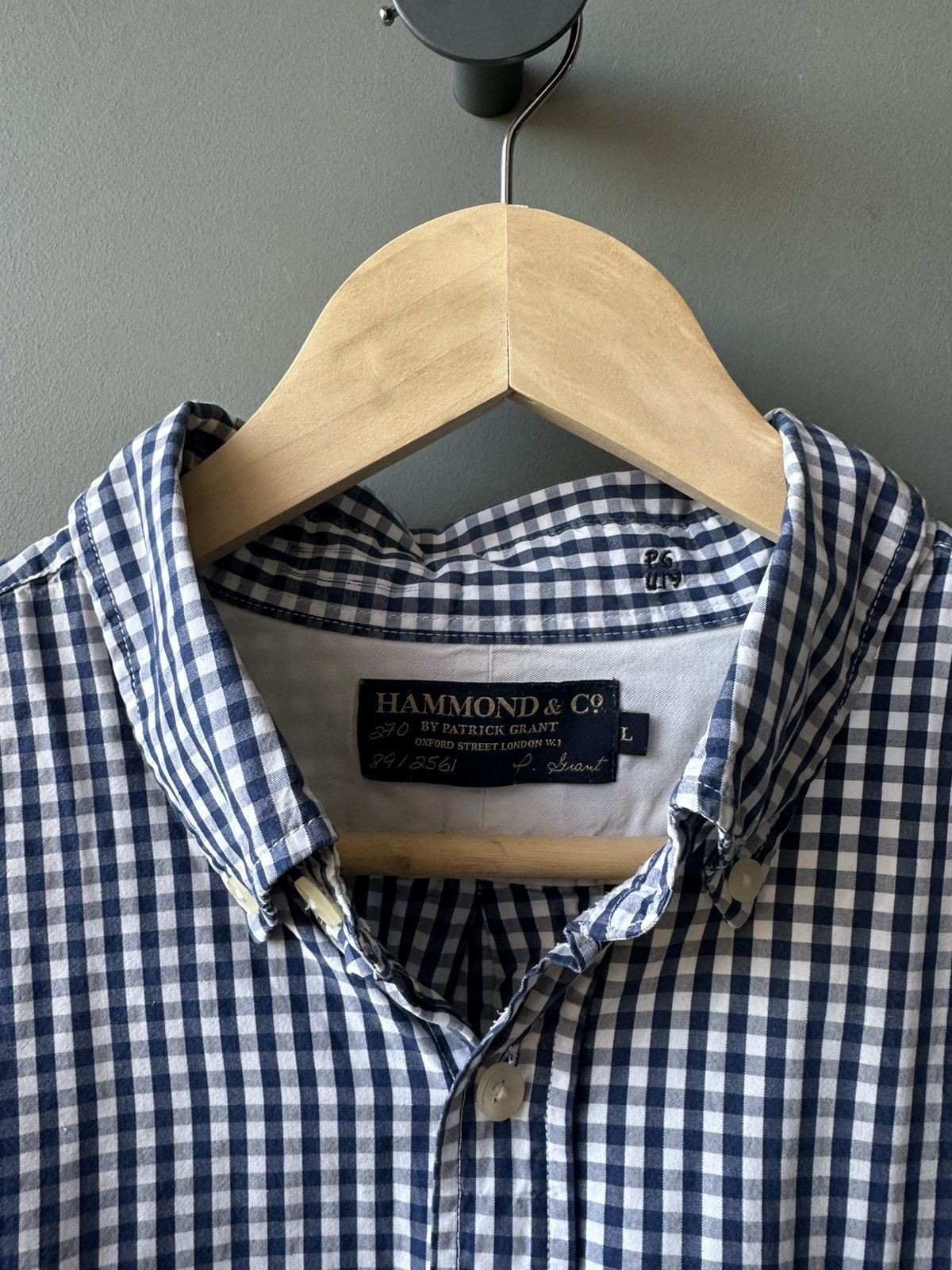 Other Hammond & CO Patrick Grant Plaid Shirt Size L Size US L / EU 52-54 / 3 - 3 Thumbnail