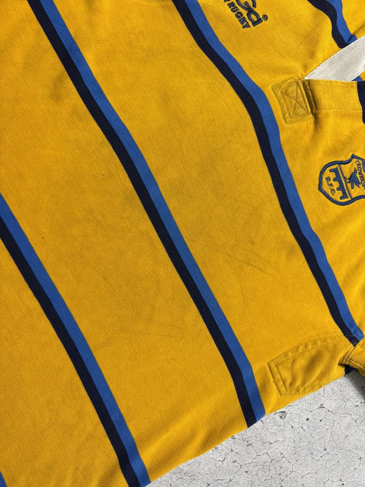 Vintage Kooga Trowbrigde Vintage Rugby Polo Shirt Jersey Size US L / EU 52-54 / 3 - 5 Thumbnail