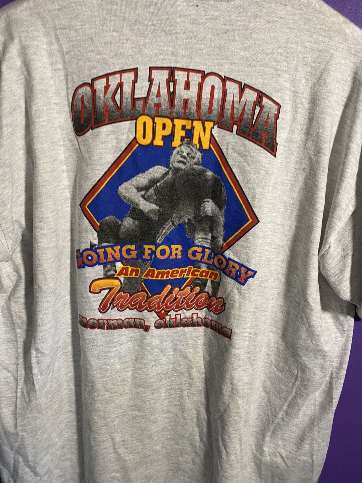 Other Vintage 90s Oklahoma Sooners wrestling tee Size US L / EU 52-54 / 3 - 3 Thumbnail
