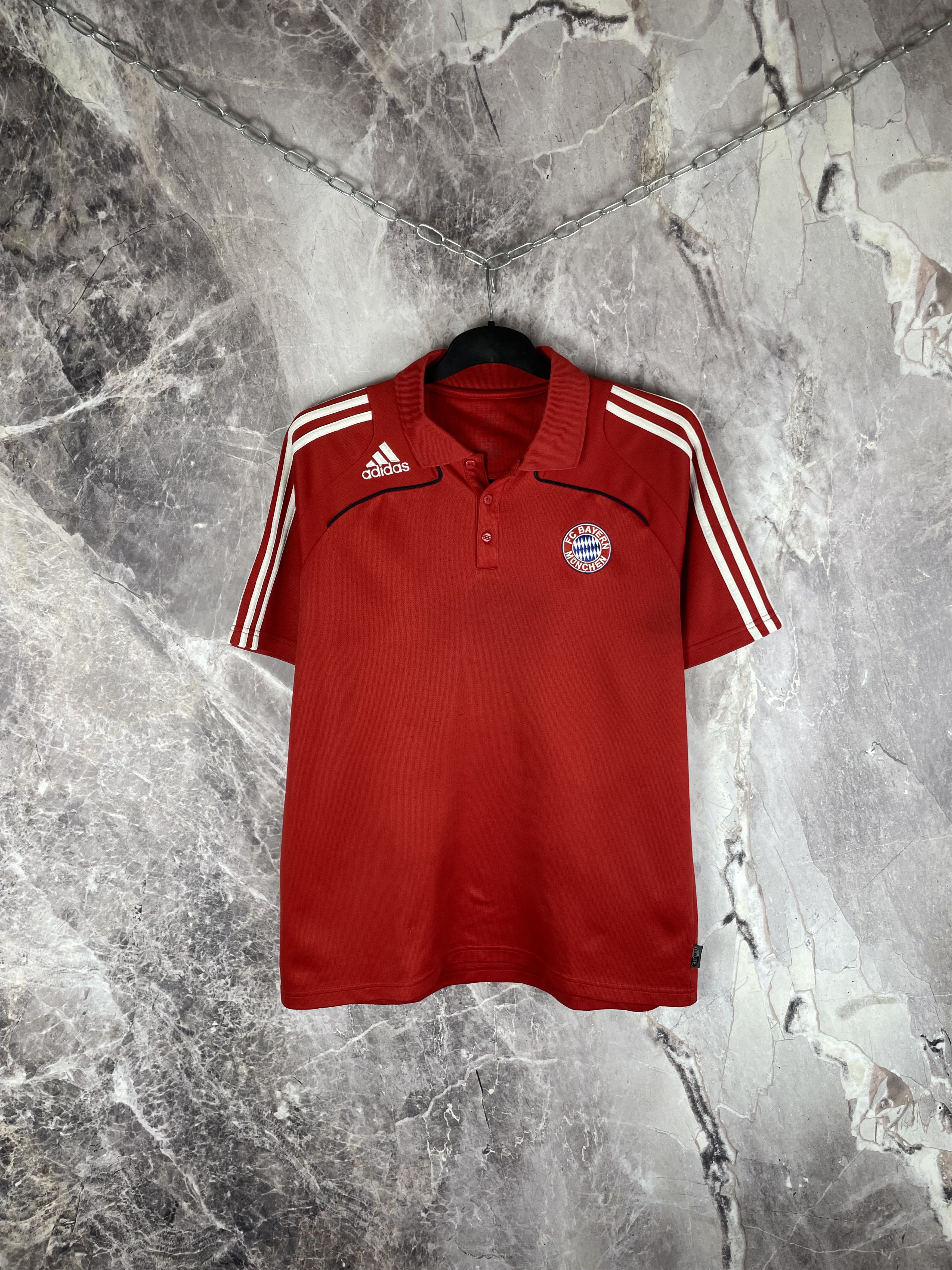Adidas Bayern Munich Adidas Polo Shirt Size US XL / EU 56 / 4 - 1 Thumbnail