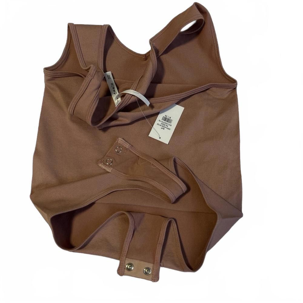 Designer Trendy Brown Bodysuit - New With Tags Size S / US 4 / IT 40 - 4 Thumbnail