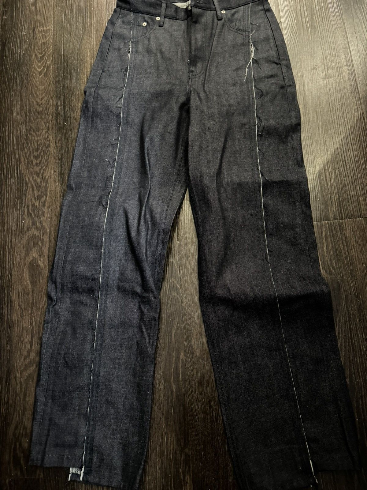 Vuja De Amalia straight leg raw denim | Grailed