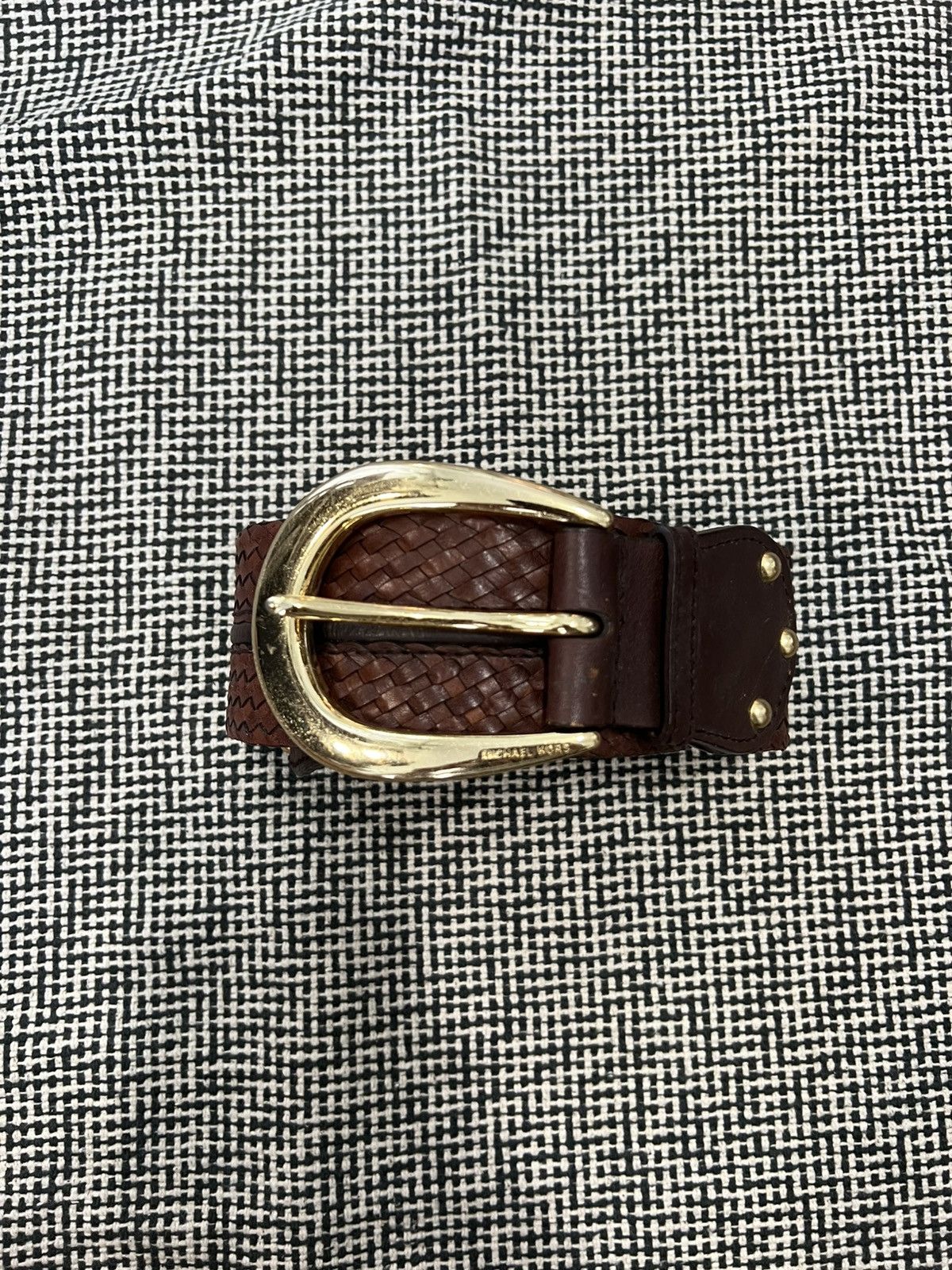 Michael Kors Vintage Michael Kors Braided Leather Belt Size ONE SIZE - 1 Thumbnail