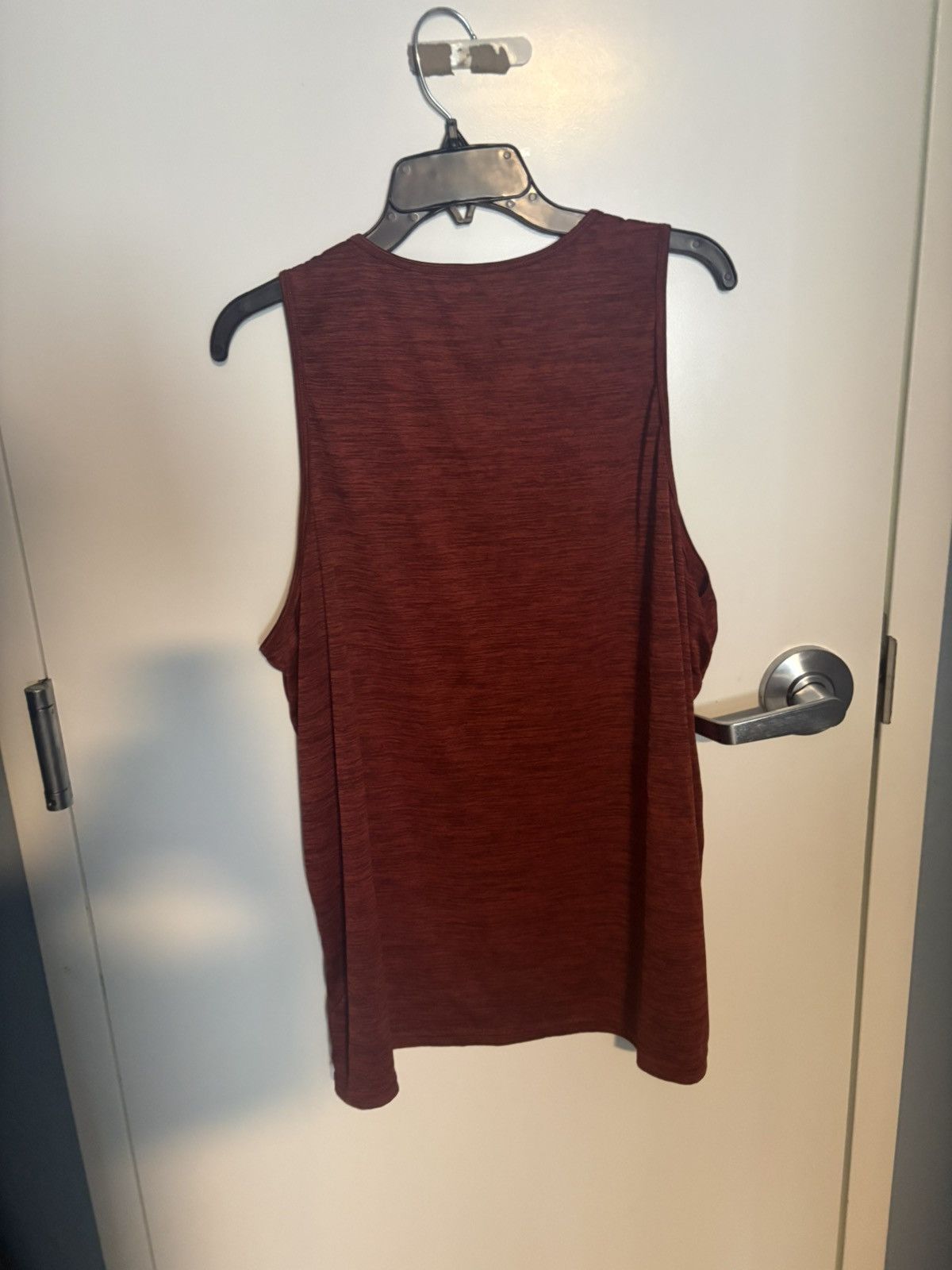 Other Red Heather Scoop Neck Activewear Tank Top for Men Size US XL / EU 56 / 4 - 7 Thumbnail