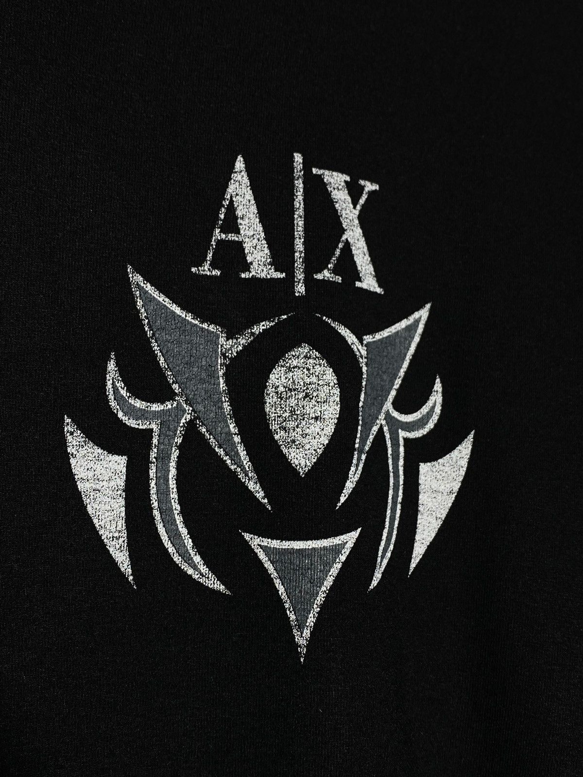 Armani Exchange 🔥 00s VINTAGE ARMANI EXCHANGE PRINTED AVANT GARDE LONGSLEEVE Size US M / EU 48-50 / 2 - 6 Thumbnail