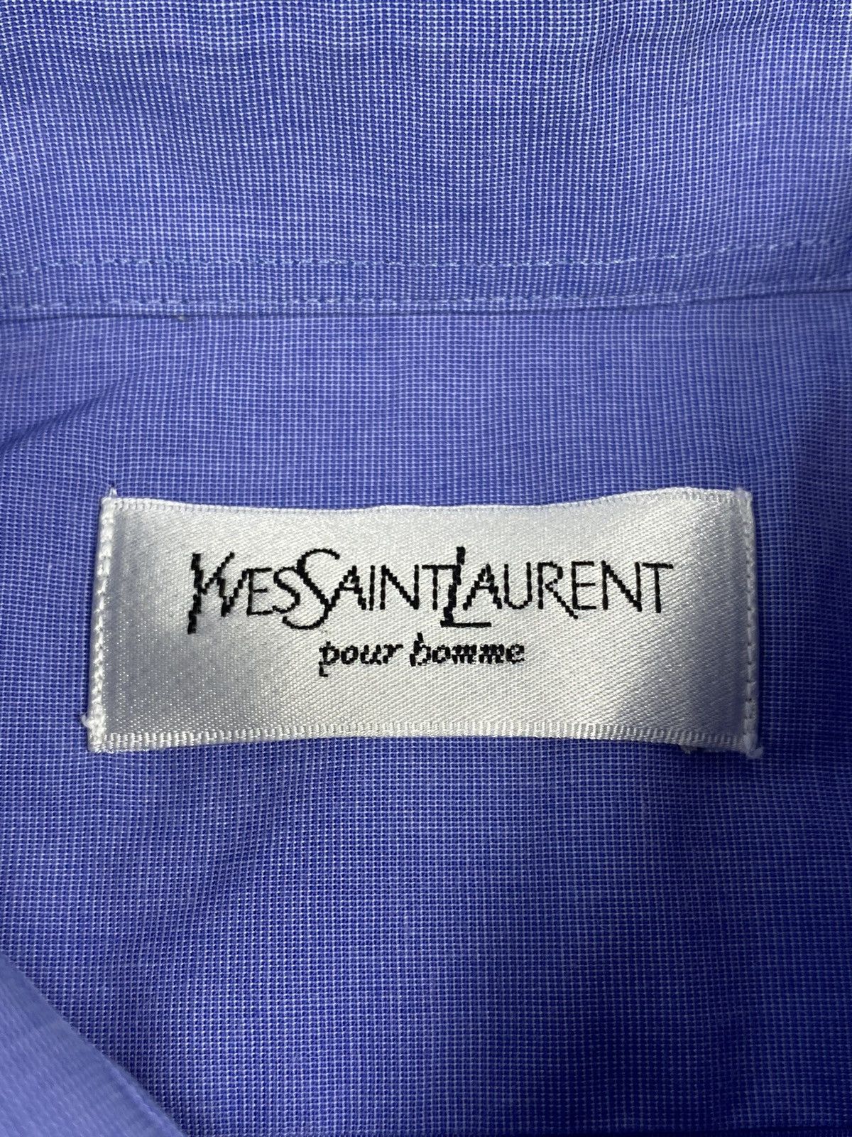 Yves Saint Laurent Yves Saint Laurent Luxury Button Up Long Sleeve Shirt Size US L / EU 52-54 / 3 - 9 Thumbnail
