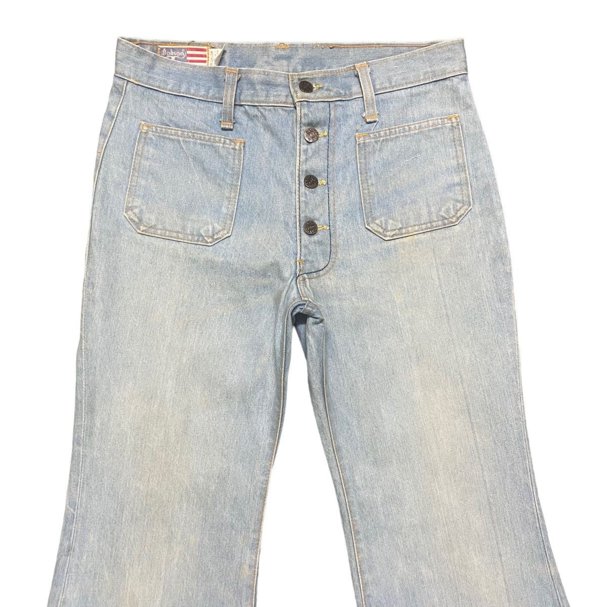 Vintage Vintage Bobson Bell Bottom Denim Jeans Size US 30 / EU 46 - 3 Thumbnail