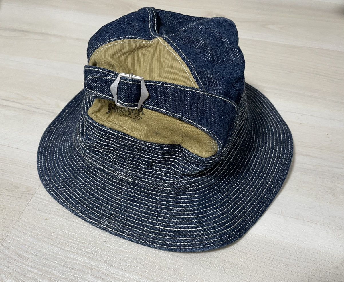 Kapital Kapital 11.5 denim Old Man and the Sea HAT Size ONE SIZE - 2 Thumbnail