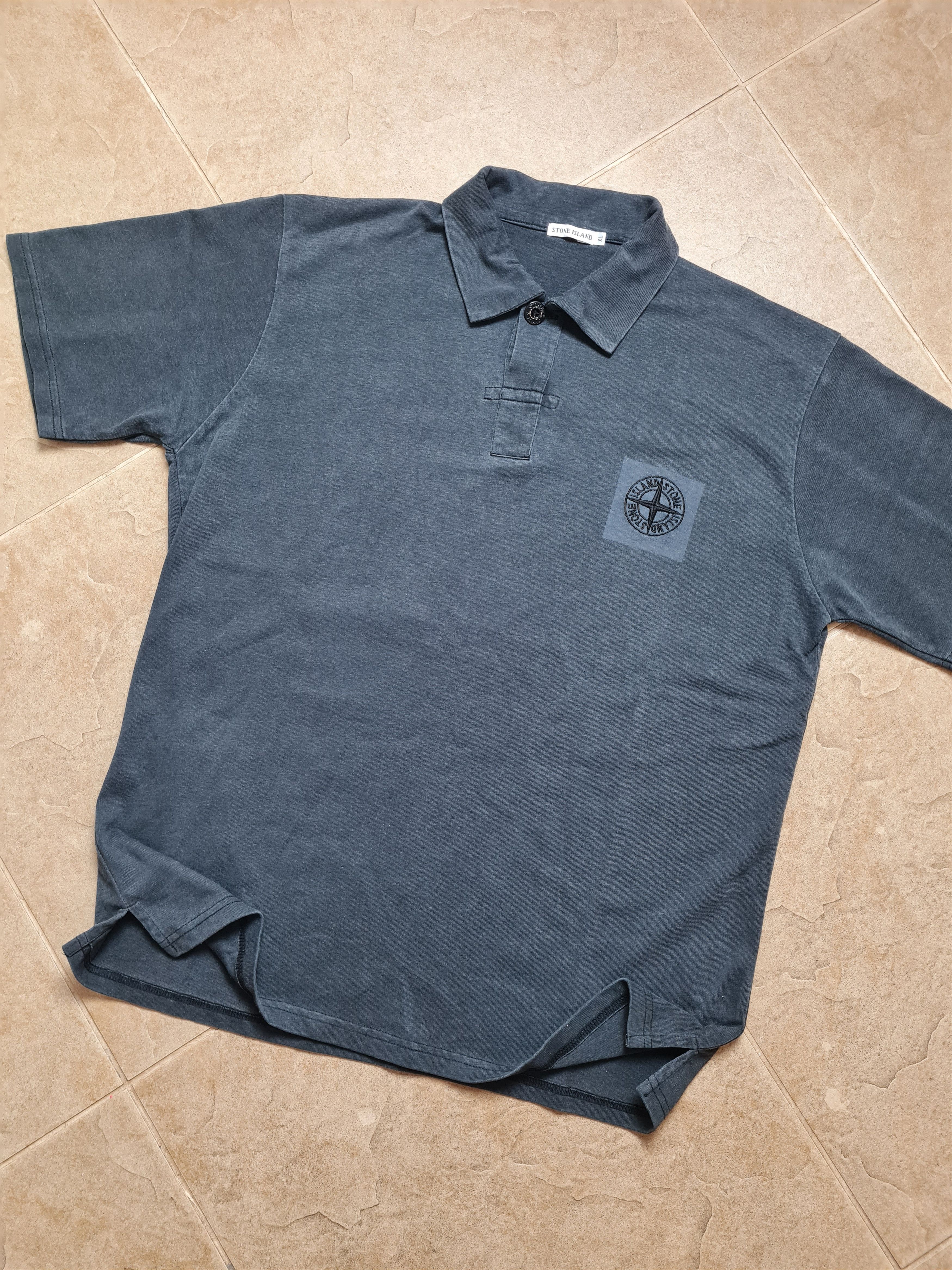 Stone Island T Shirt Streetwear Stone Island Patch Program Polo Size US XL / EU 56 / 4 - 7 Thumbnail