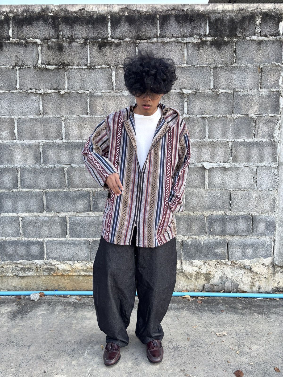 If Six Was Nine Woven Knit Wear Hoodie Zip Jacket Coat Size US XL / EU 56 / 4 - 6 Thumbnail