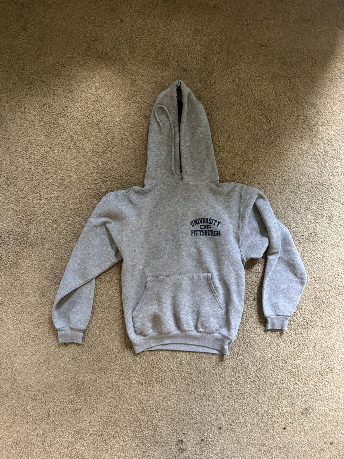 Jansport Gray Vintage University of Pitt Hoodie Size US M / EU 48-50 / 2 - 4 Thumbnail