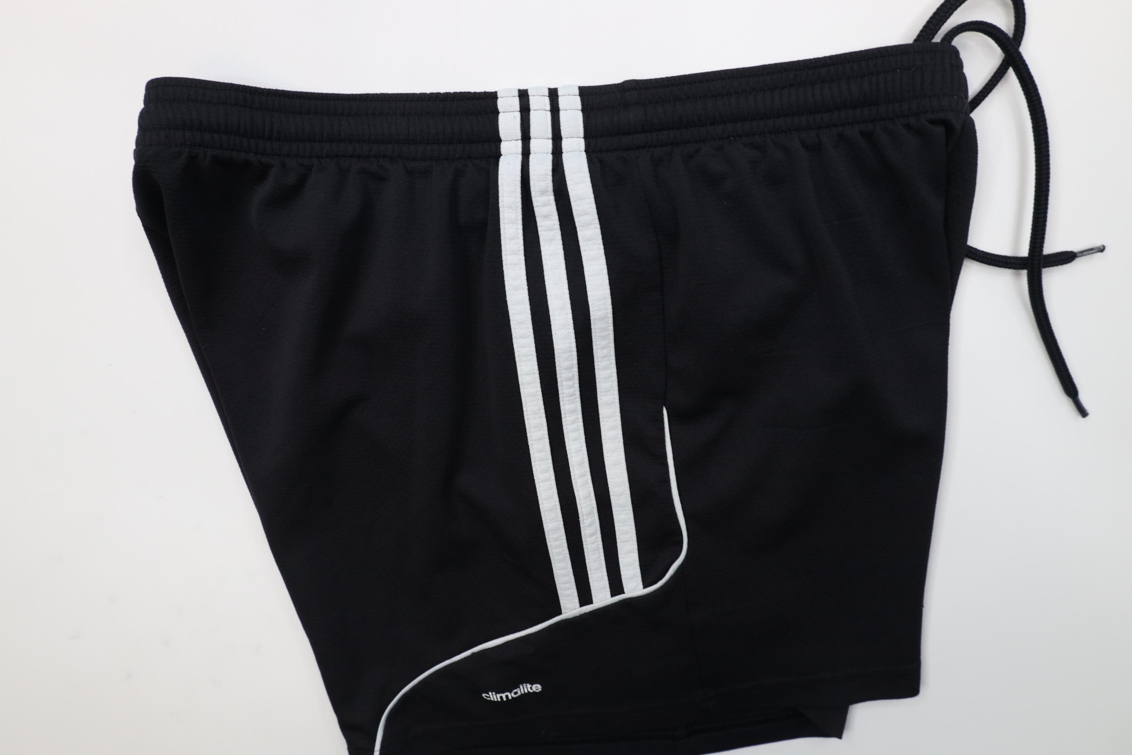 Adidas Vintage Y2K Adidas Running Jogging Soccer Shorts Black Size US 32 / EU 48 - 13 Thumbnail
