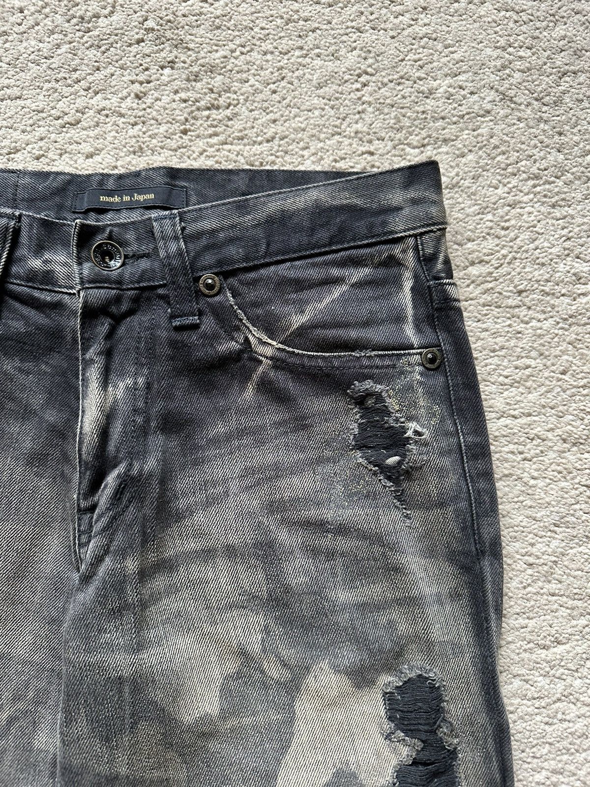 semanticdesign 1990s semanticdesign Mudwash with Clawmark Jeans Size US 30 / EU 46 - 8 Thumbnail