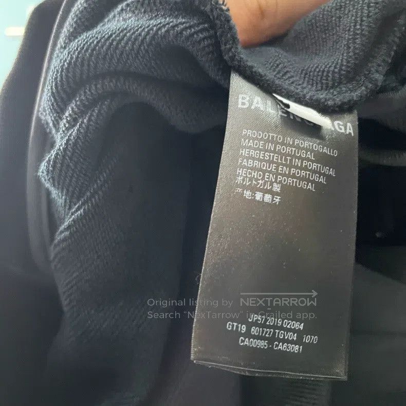 Balenciaga Balenciaga Lock embroidered black and white拼接 sports jacke Size US S / EU 44-46 / 1 - 5 Thumbnail