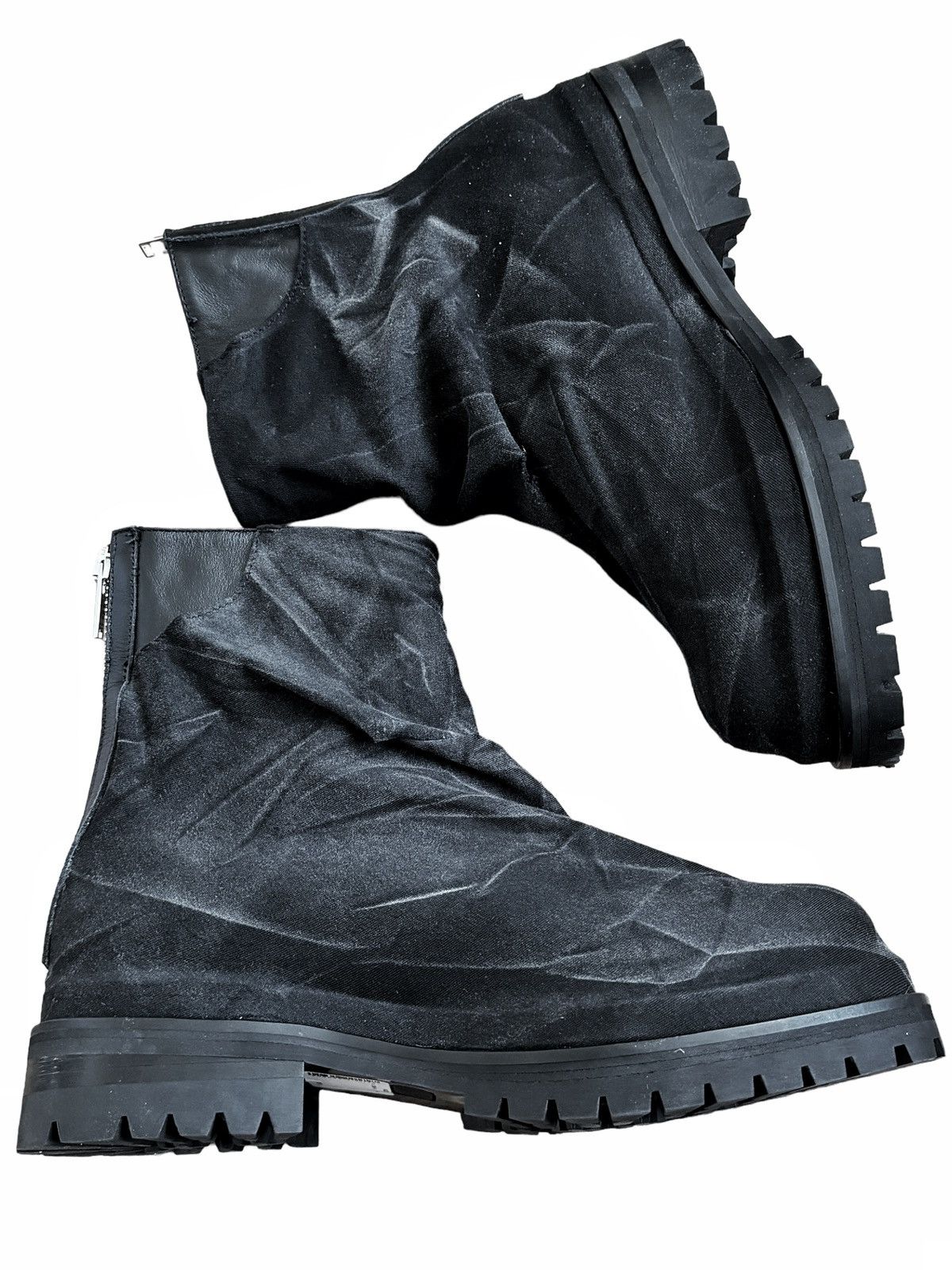 424 Sample 1/1 Distressed Marathon Overlay Boot Size US 10 / EU 43 - 2 Thumbnail
