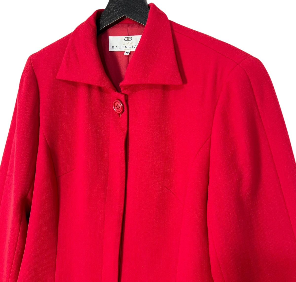 Balenciaga Vintage 90s Balenciaga La Mode Paris Women Coat Size M / US 6-8 / IT 42-44 - 4 Thumbnail