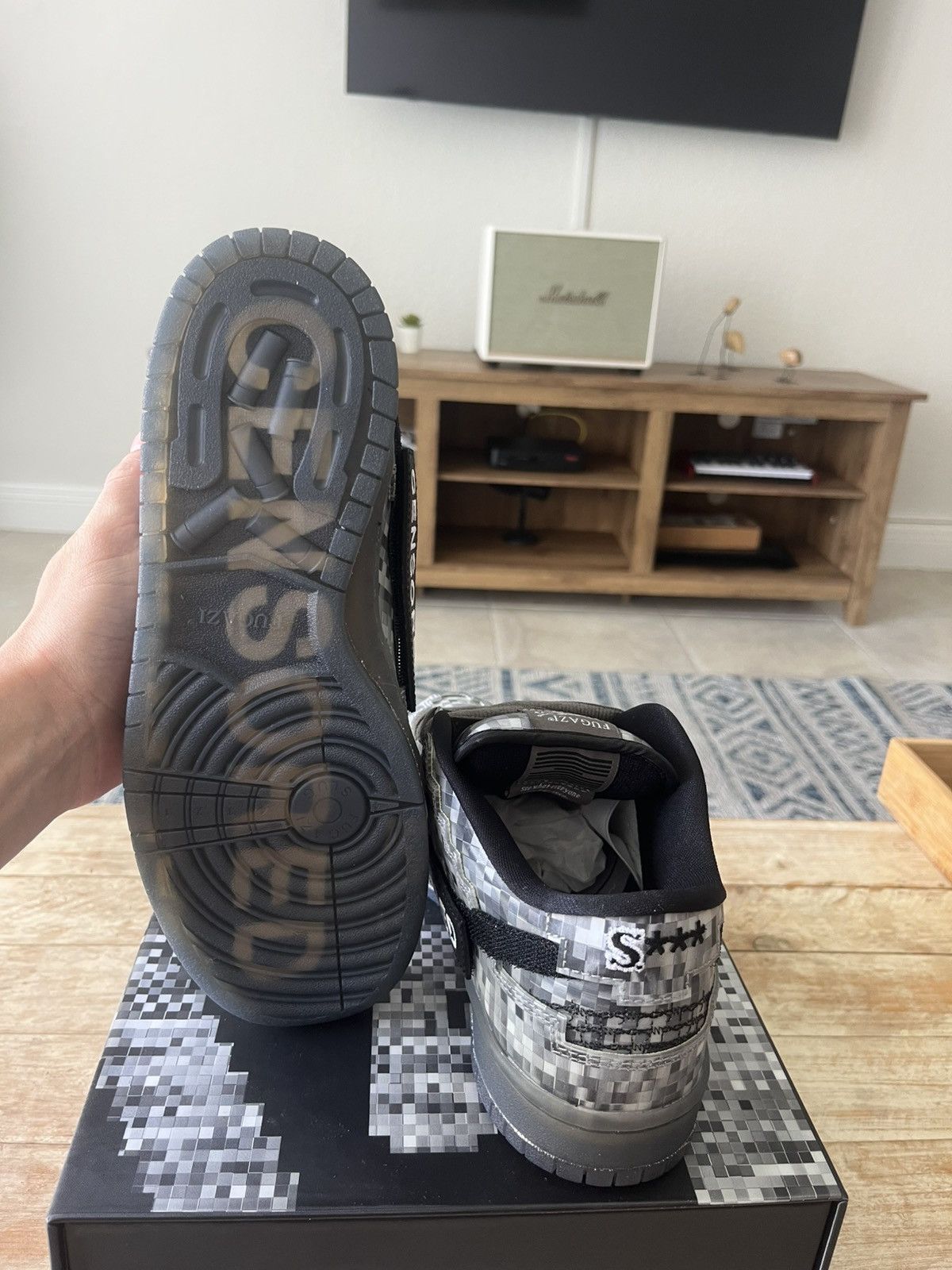 Fugazi Dunk Low S**** Censored Slugs Size US 8 / EU 41 - 7 Thumbnail