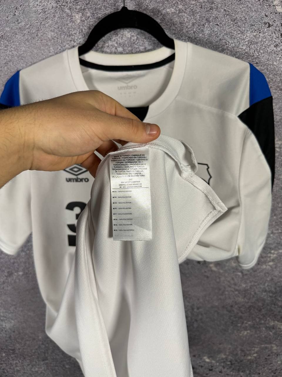 Umbro × Vintage Vintage Derby County 2021/22 Umbro Soccer Jersey Blokcore L Size US L / EU 52-54 / 3 - 9 Thumbnail