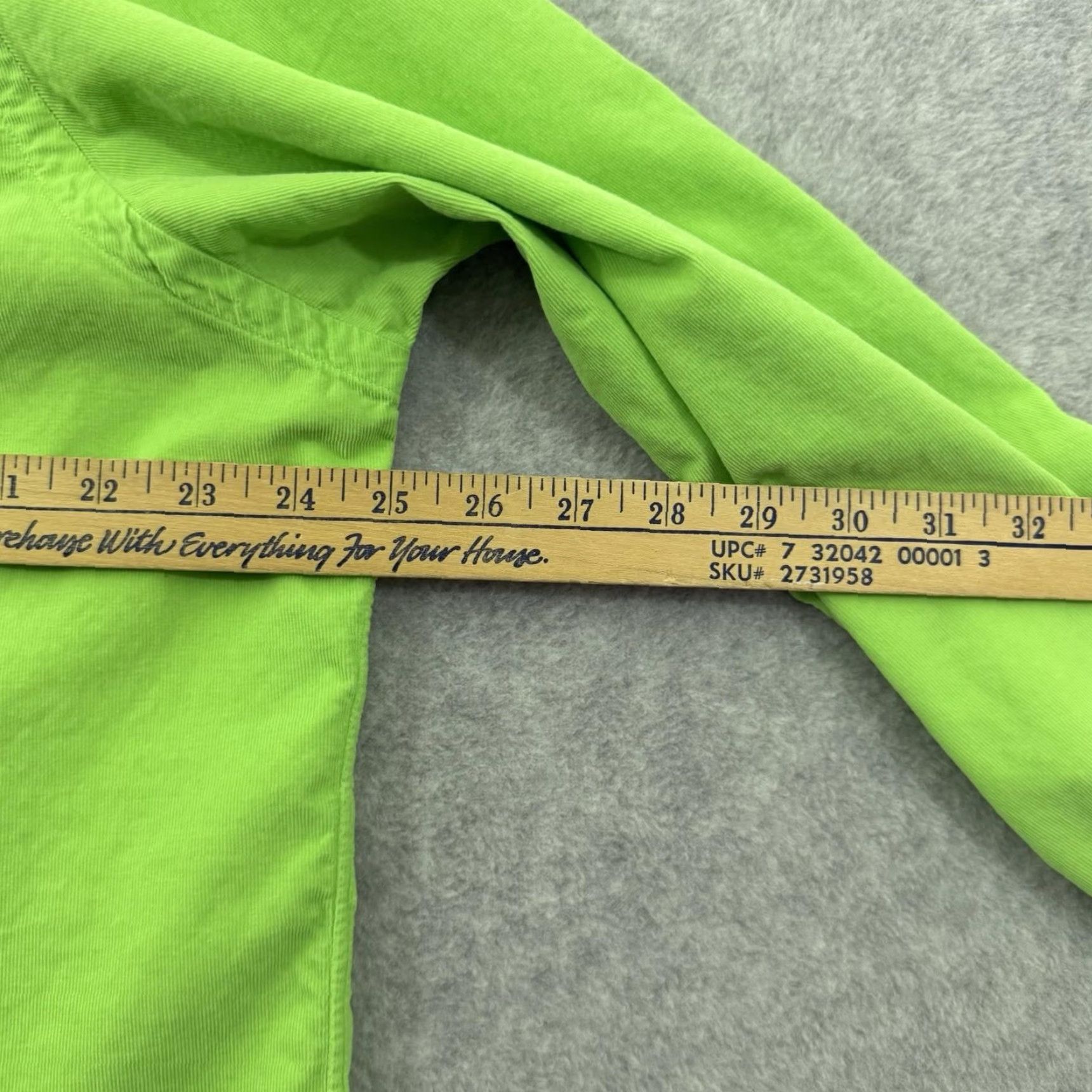 Polo Ralph Lauren Polo Ralph Lauren Shirt Mens XL Green Corduroy Pinwale Button-Down Lime Embroidered Regular Collared Button-Up Vintage: No Size US L / EU 52-54 / 3 - 7 Thumbnail