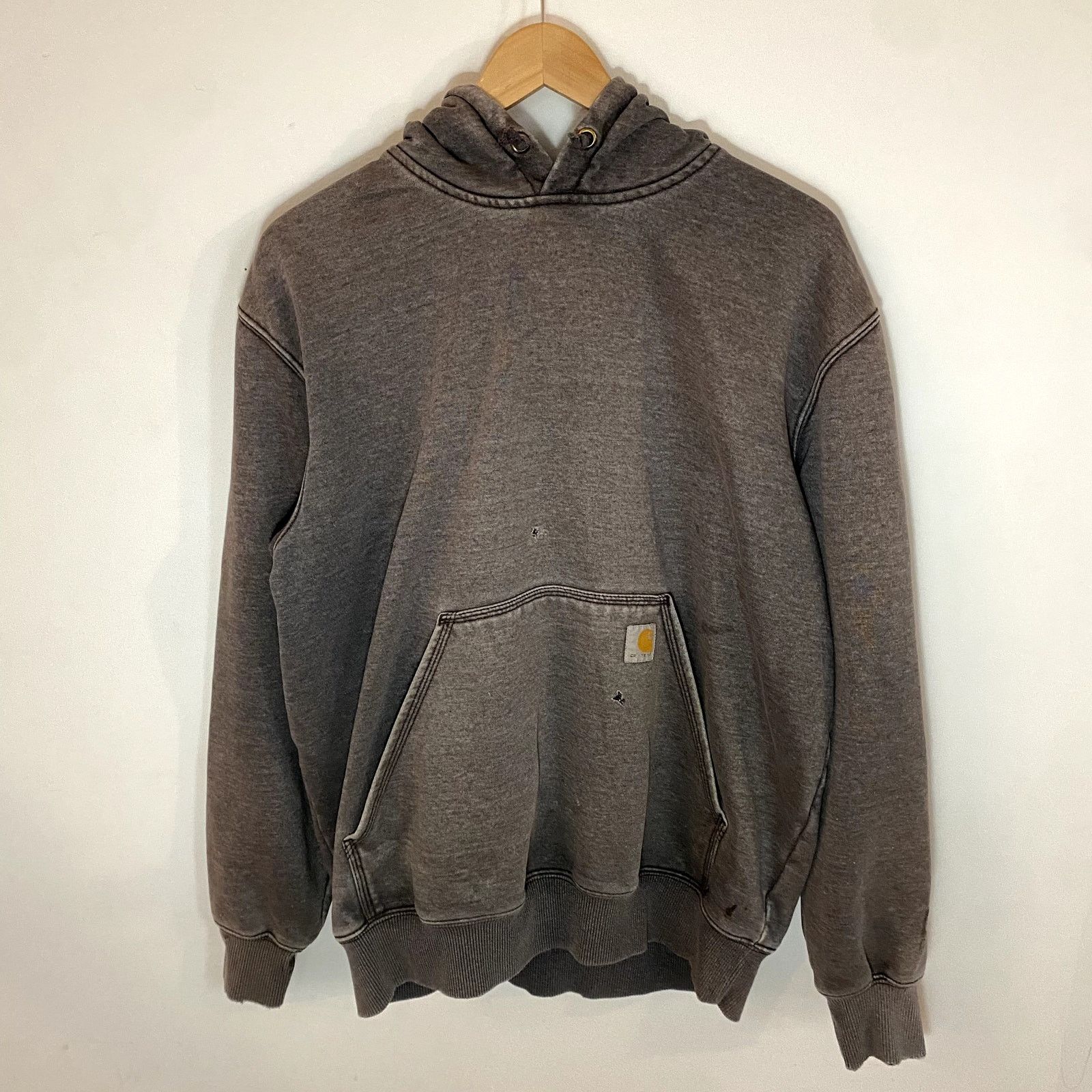 Carhartt × Vintage Carhartt Y2K Sun Faded Hoodie Sweatshirt Size US L / EU 52-54 / 3 - 1 Thumbnail
