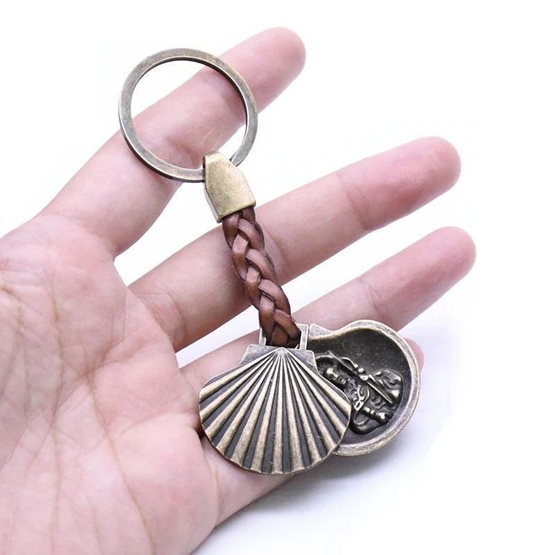 Vintage Vintage Shell Leather Keychain Size ONE SIZE - 2 Thumbnail