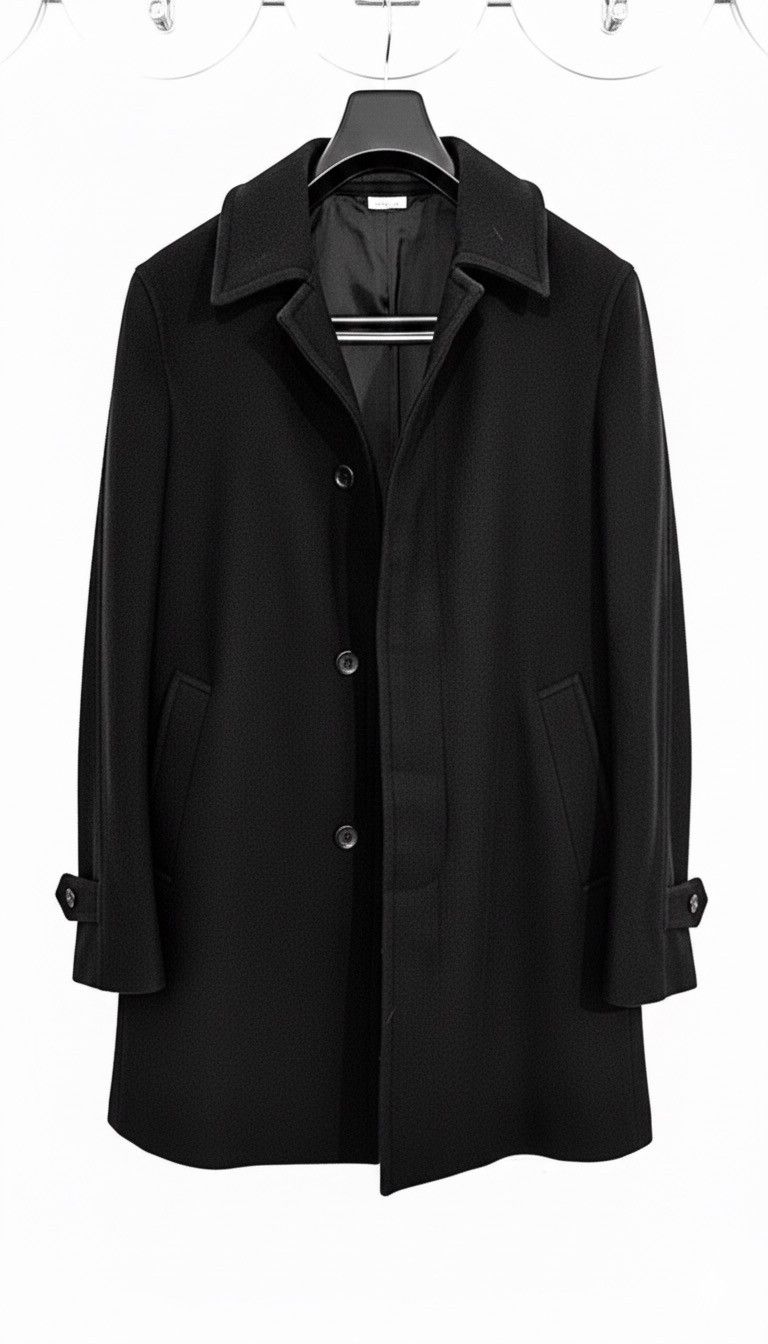 Comme des Garcons Homme Deux COMME des GARÇONS Wool Coat XL Size US XL / EU 56 / 4 - 1 Thumbnail