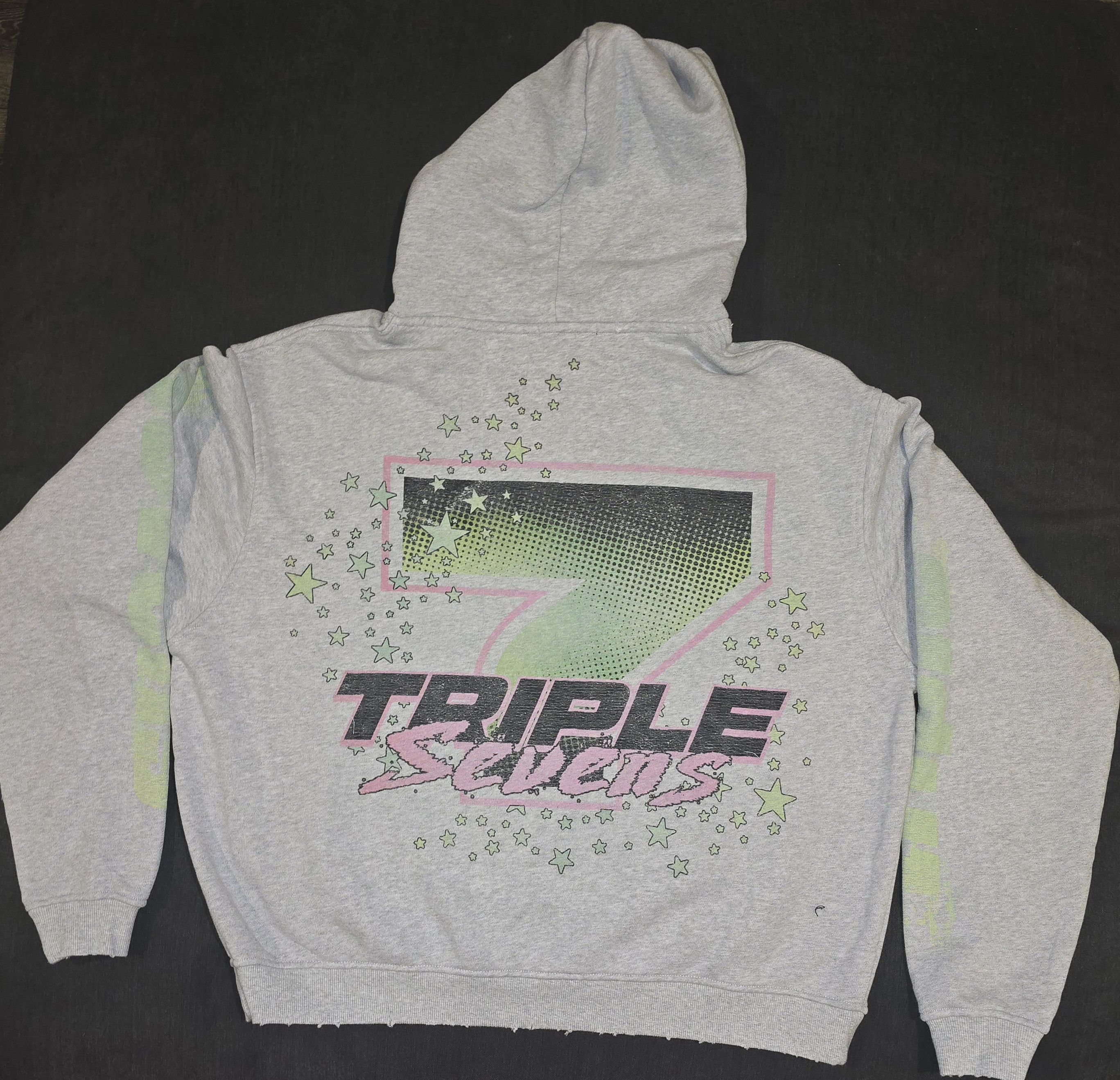 TRIPLE SEVENS Tripple Sevens Grey Bear Hoodie Size US S / EU 44-46 / 1 - 2 Thumbnail