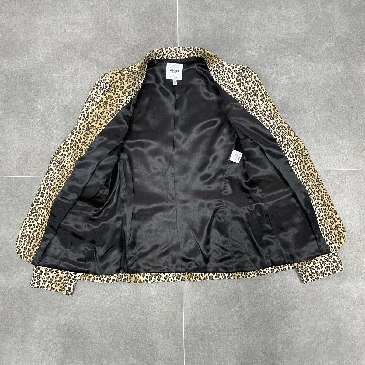 Moschino Moschino Jeans Leopard Print Women Blazer Size S Size S / US 4 / IT 40 - 12 Thumbnail