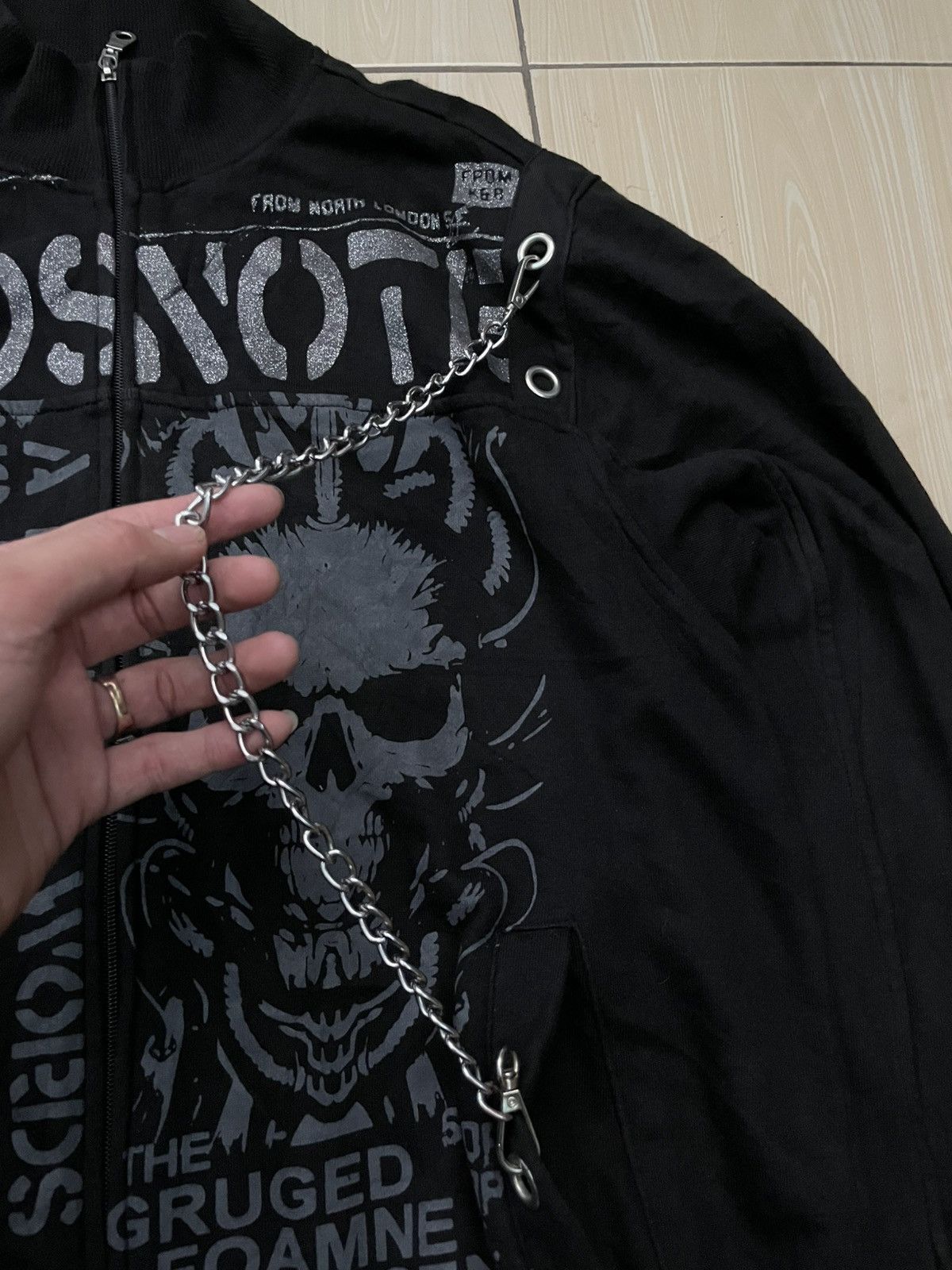 If Six Was Nine (send offer) Y2K Center clase jacket punk Size US L / EU 52-54 / 3 - 4 Thumbnail