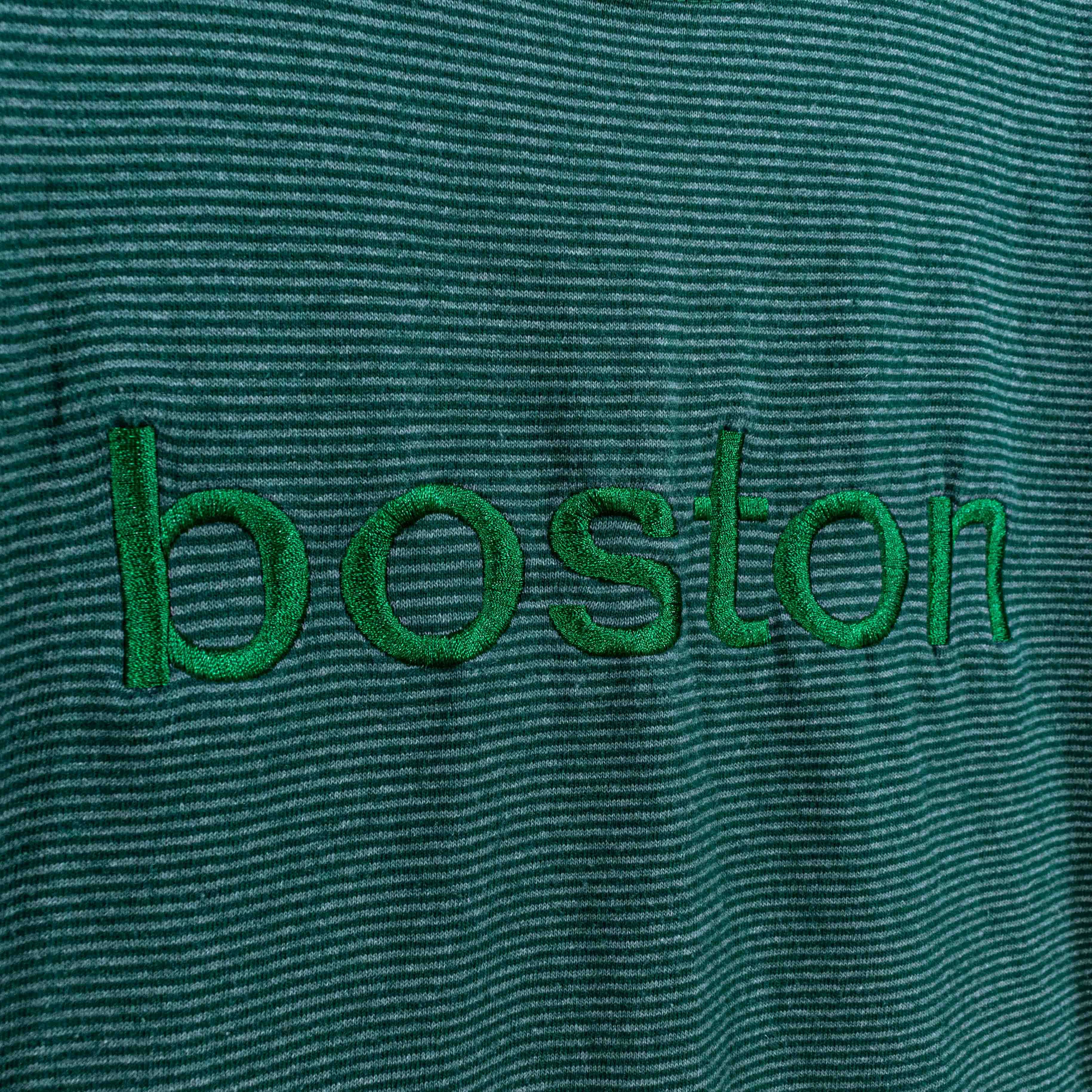 Other Boston Striped T-Shirt Surf Skate Streetwear VTG 90s City Size US M / EU 48-50 / 2 - 4 Thumbnail